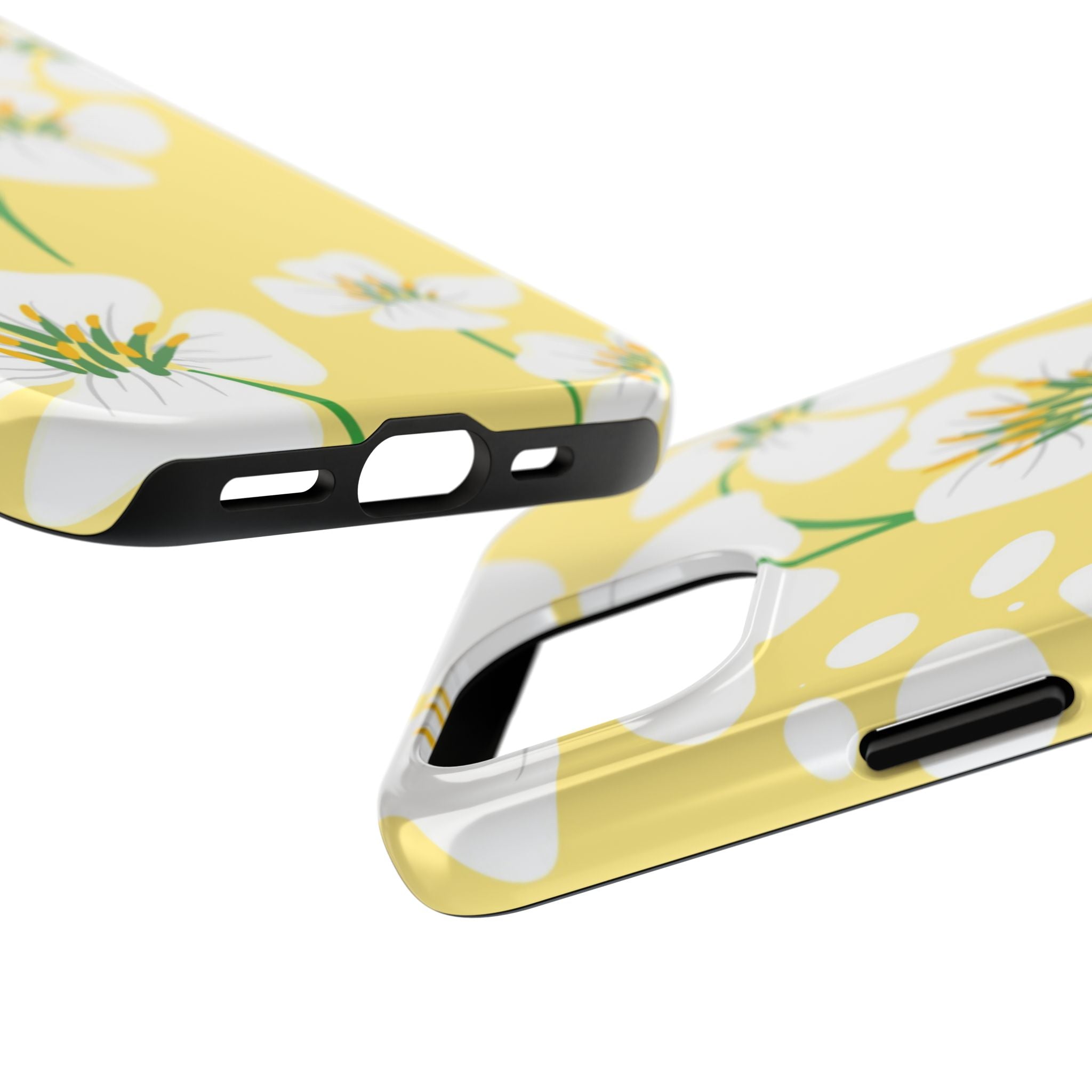 Yellow Florals iPhone Case