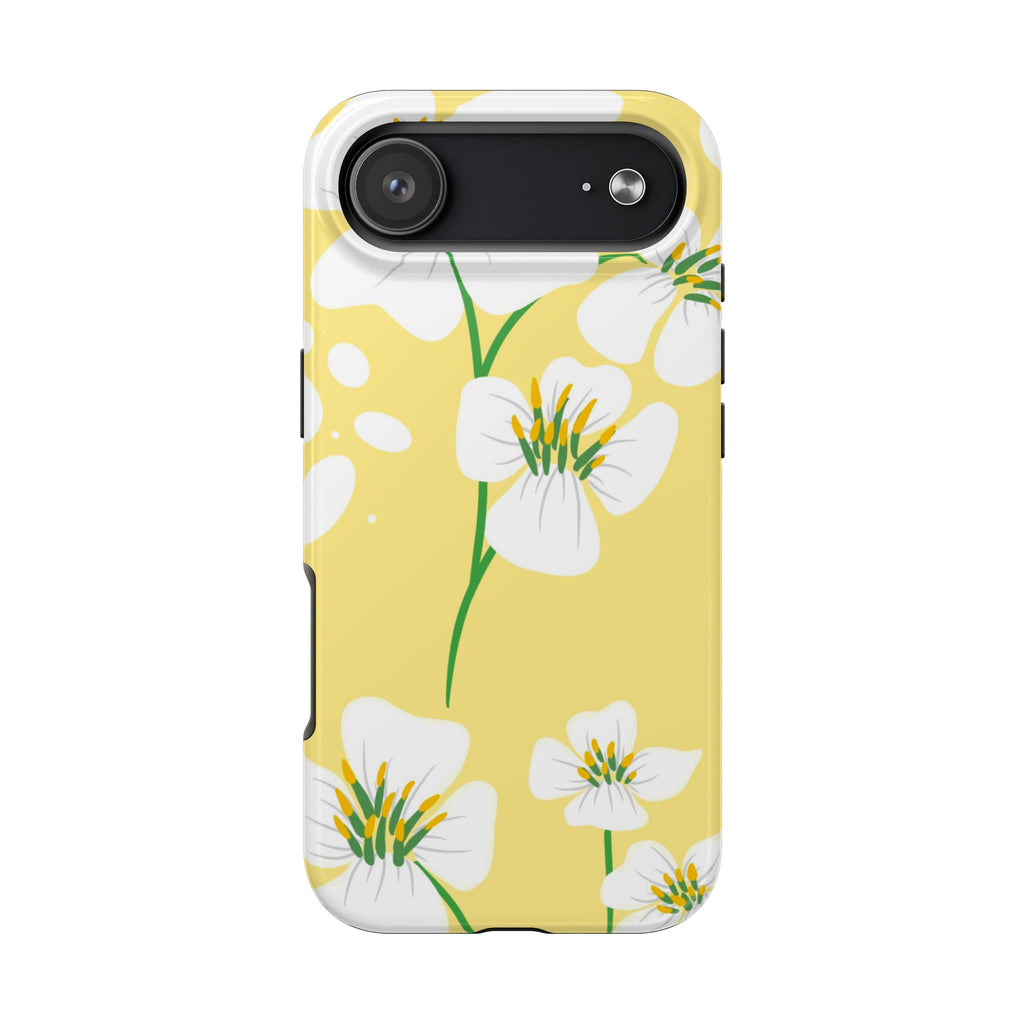 Yellow Florals iPhone Case