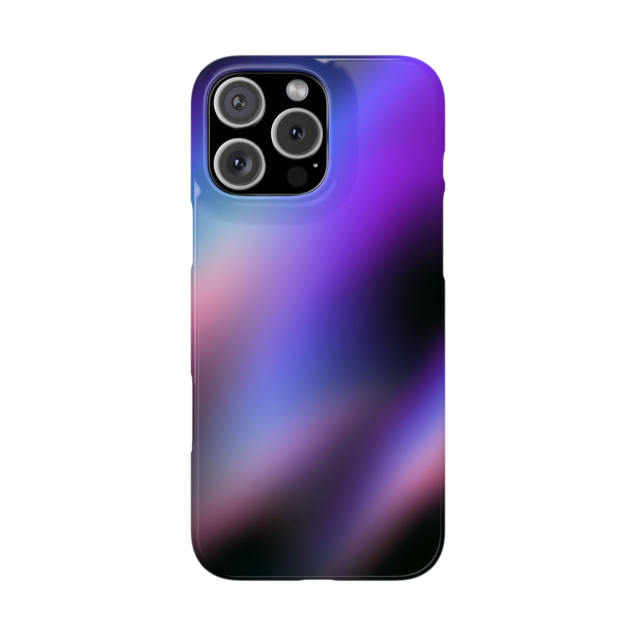 AURORA iPhone slim case - Purple/Black