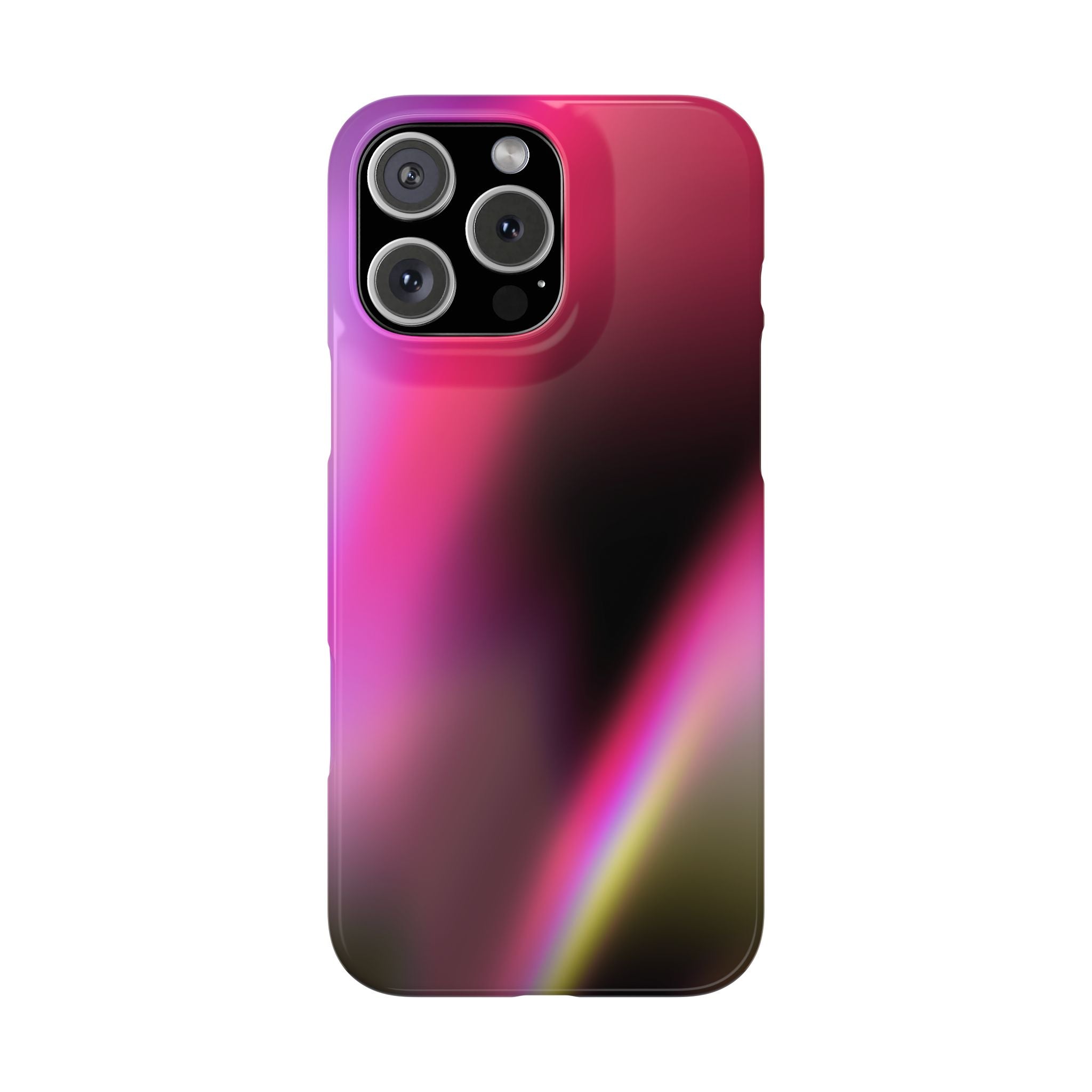 AURORA iPhone slim case - Pink/Black