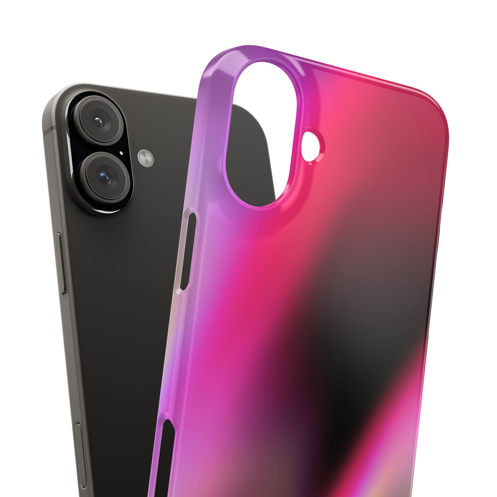 AURORA iPhone slim case - Pink/Black