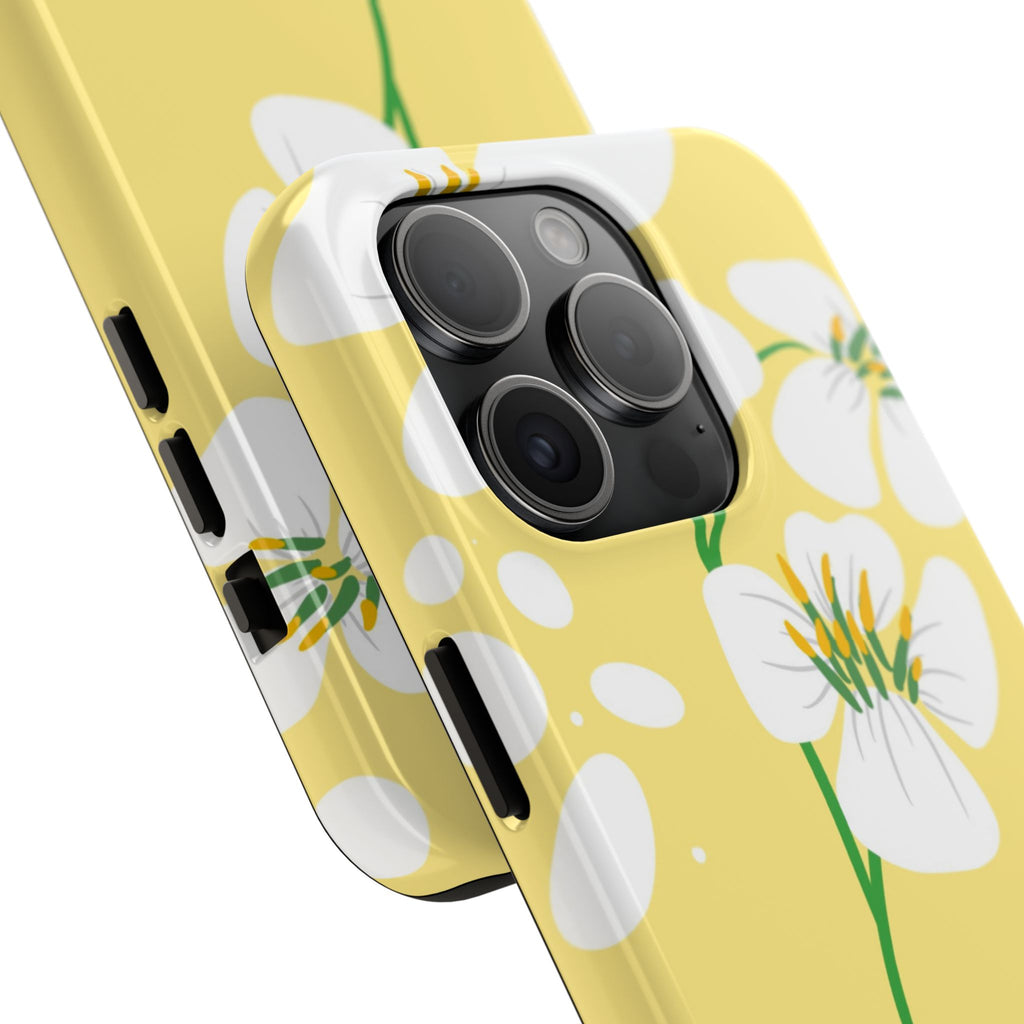 Yellow Florals iPhone Case