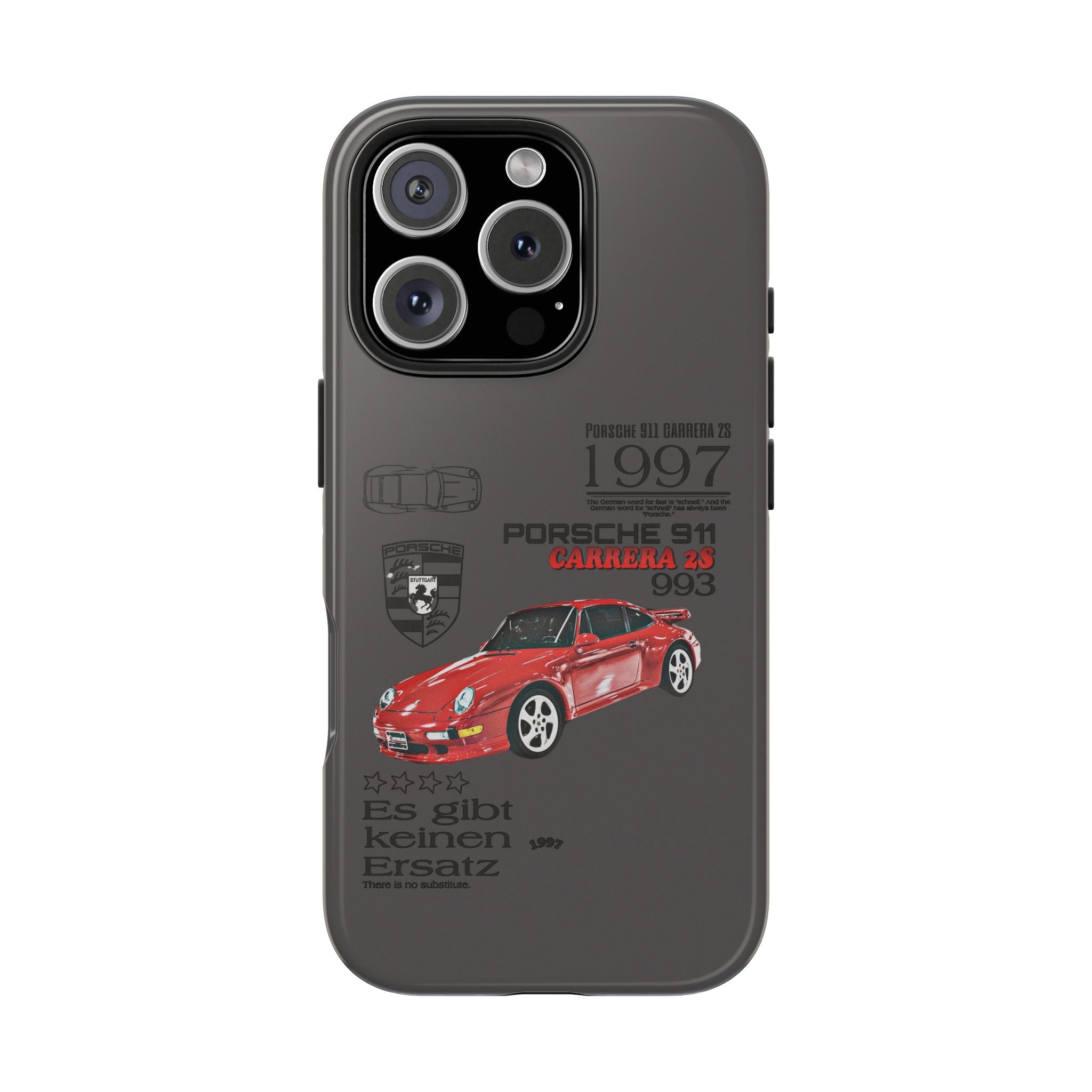 Porsche retro 911 iPhone case