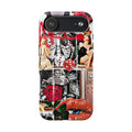 Black widow V2 collage iPhone case