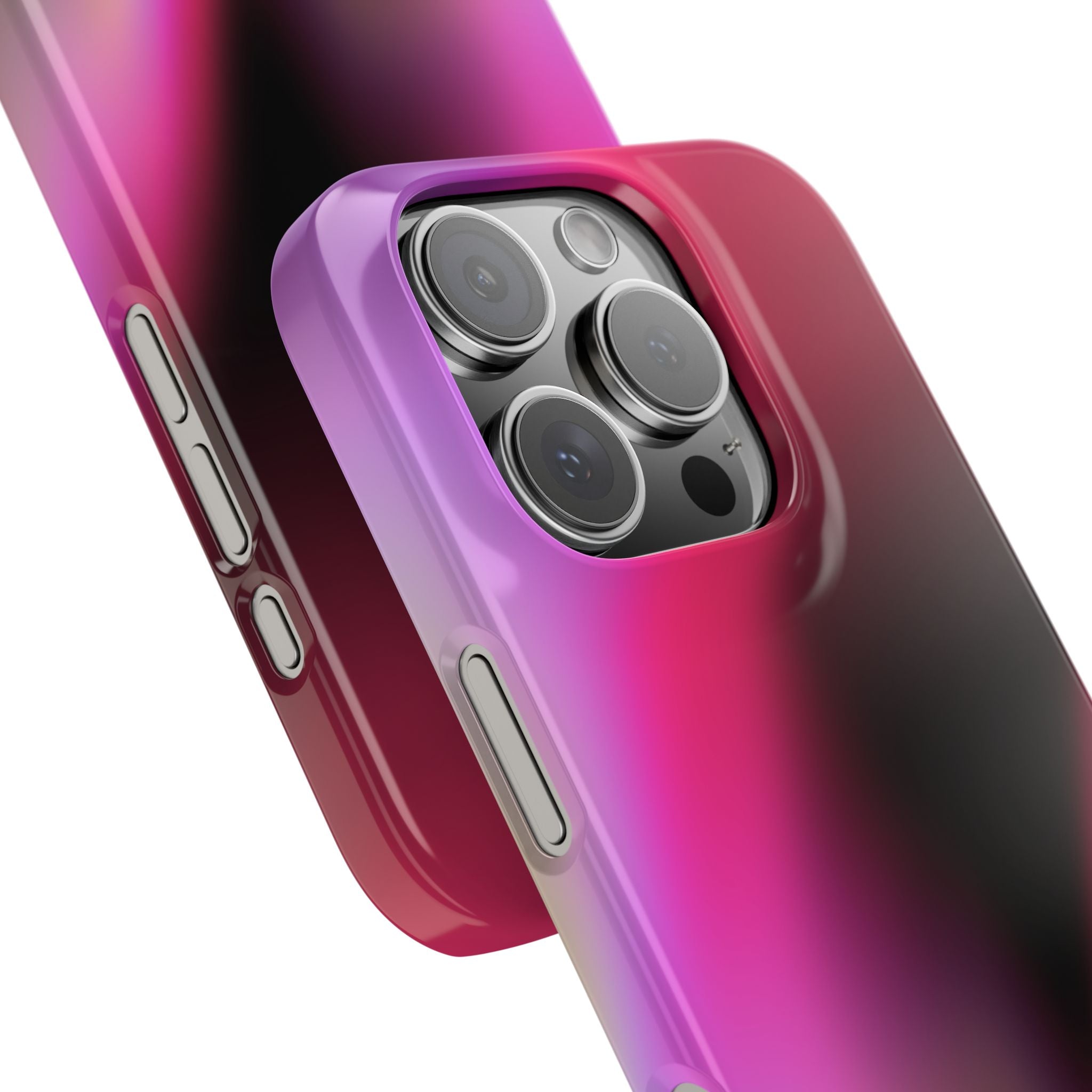 AURORA iPhone slim case - Pink/Black