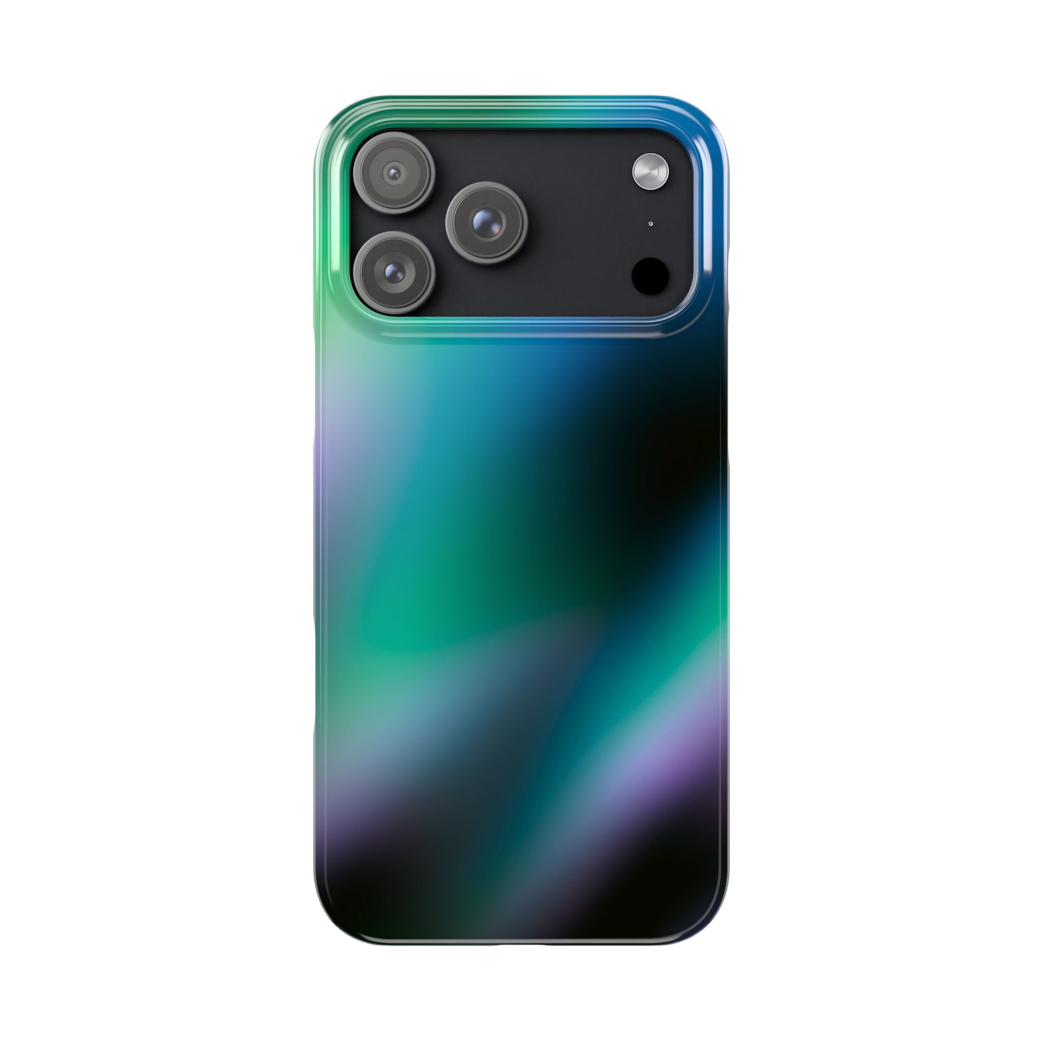 AURORA iPhone Slim case - Teal/Black