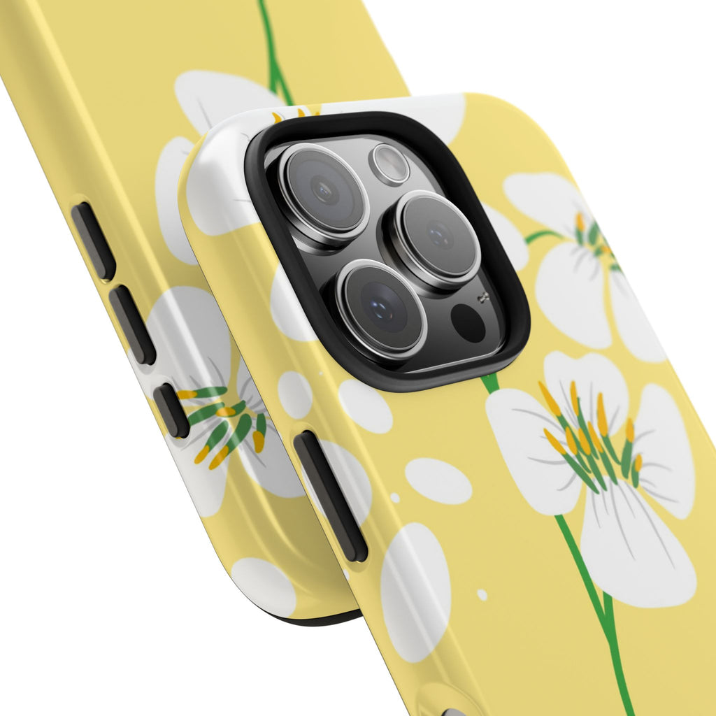 Yellow Florals iPhone Case