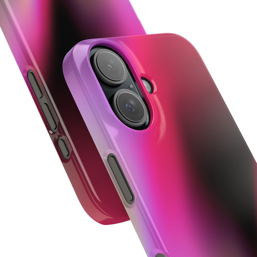 AURORA iPhone slim case - Pink/Black