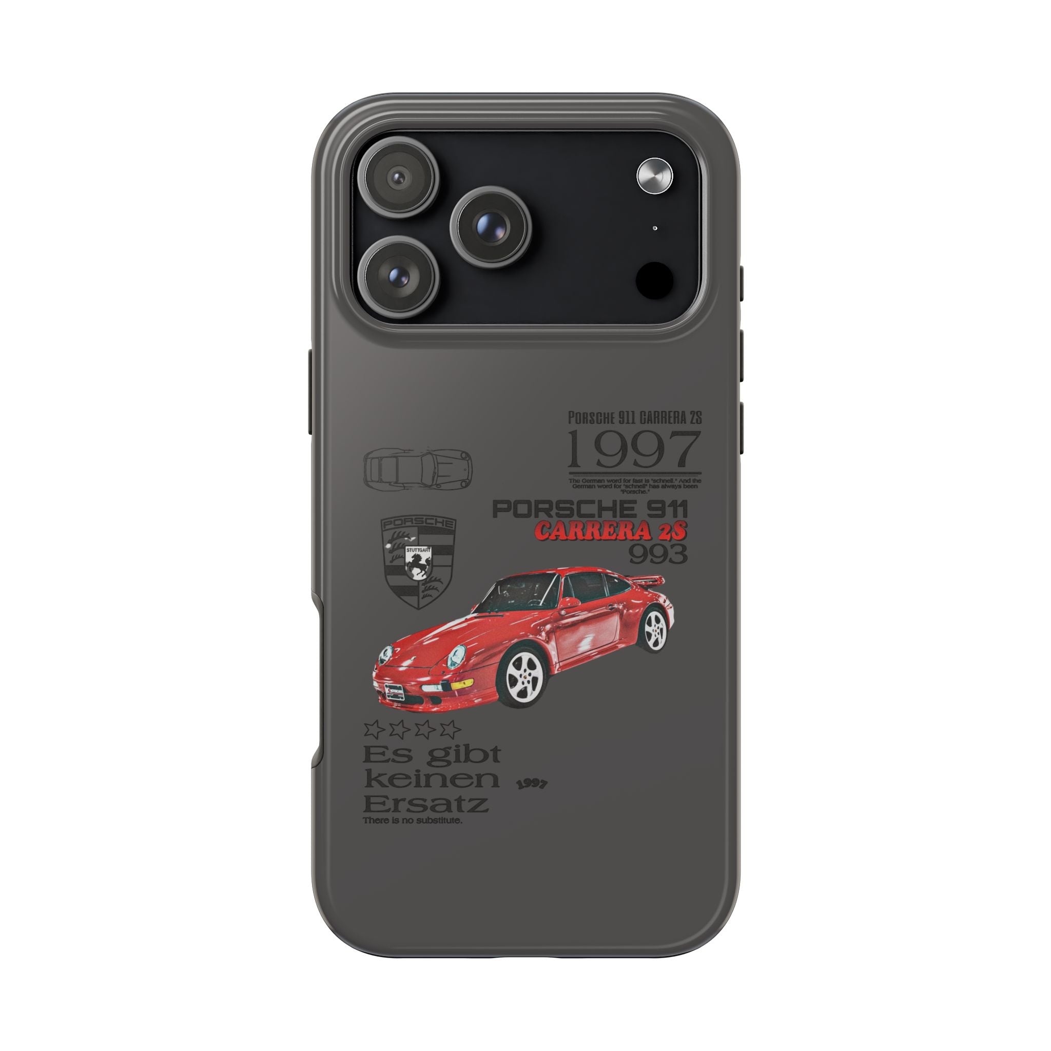 Porsche retro 911 iPhone case