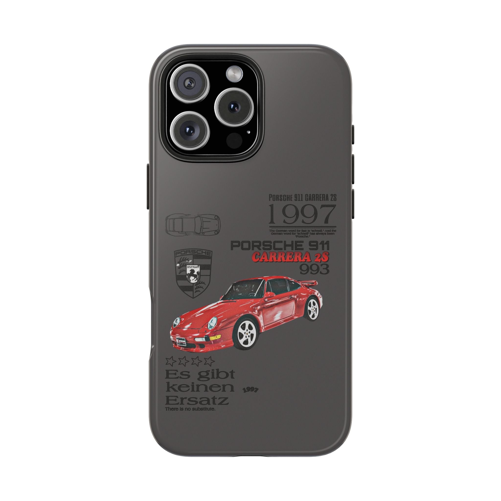 Porsche retro 911 iPhone case