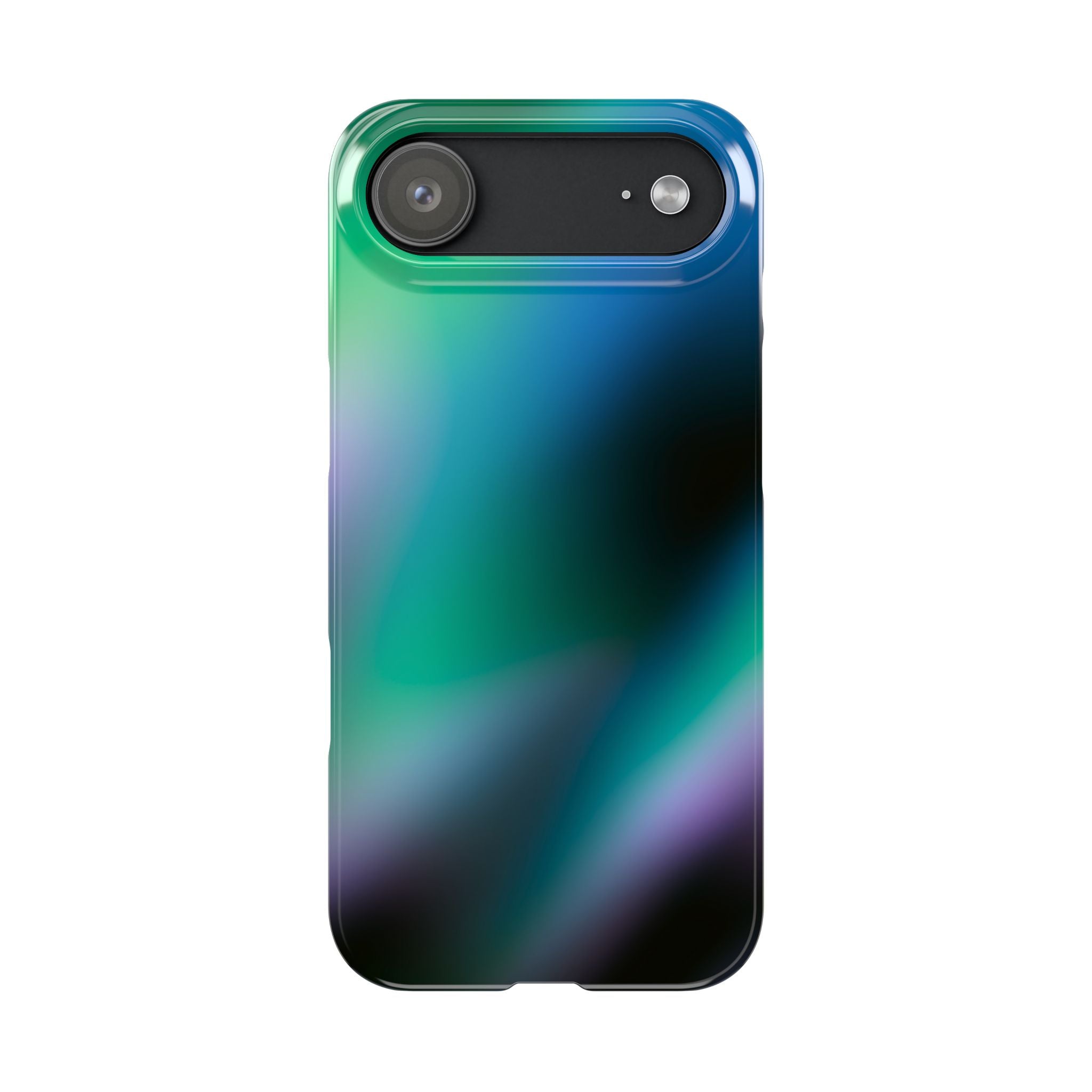 AURORA iPhone Slim case - Teal/Black