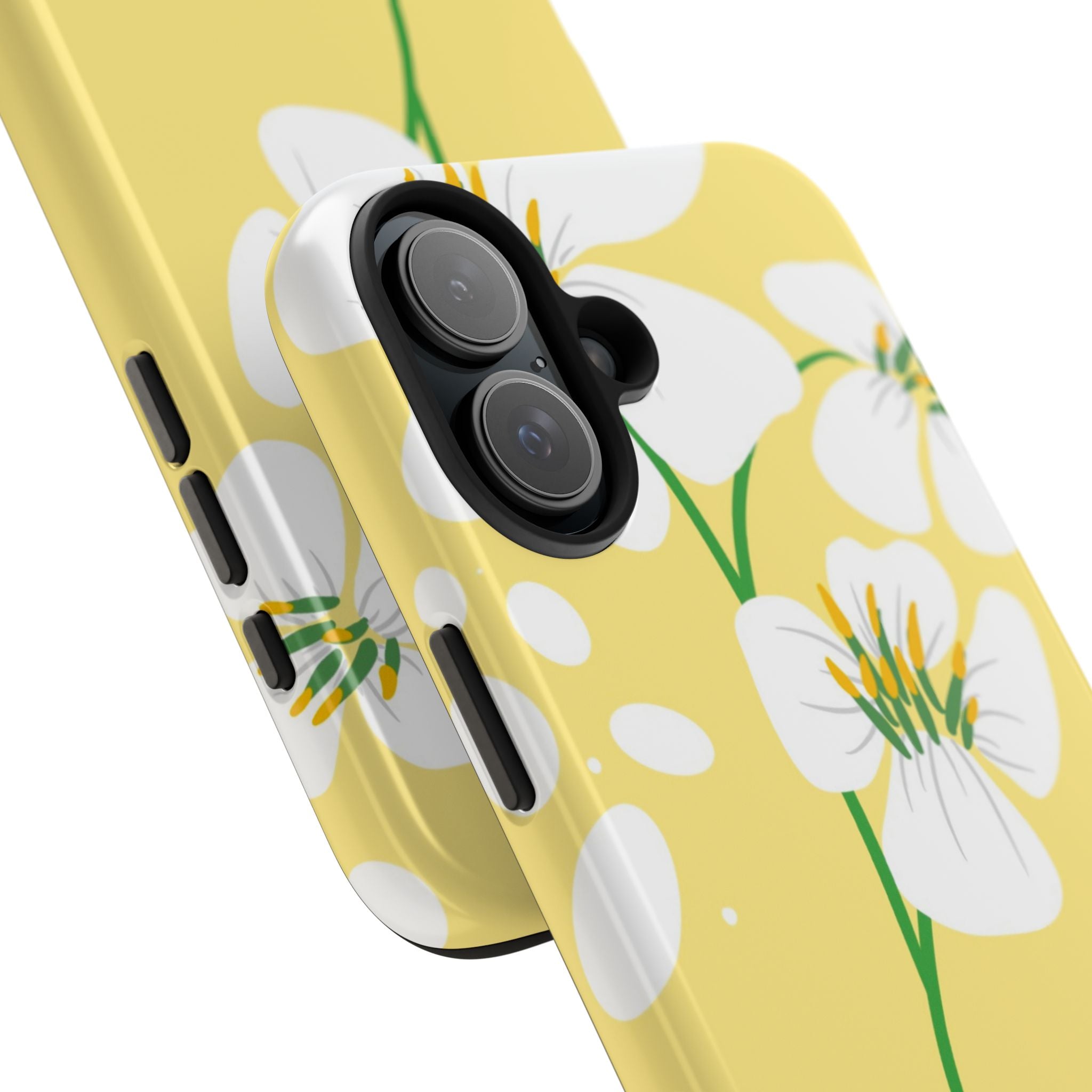 Yellow Florals iPhone Case