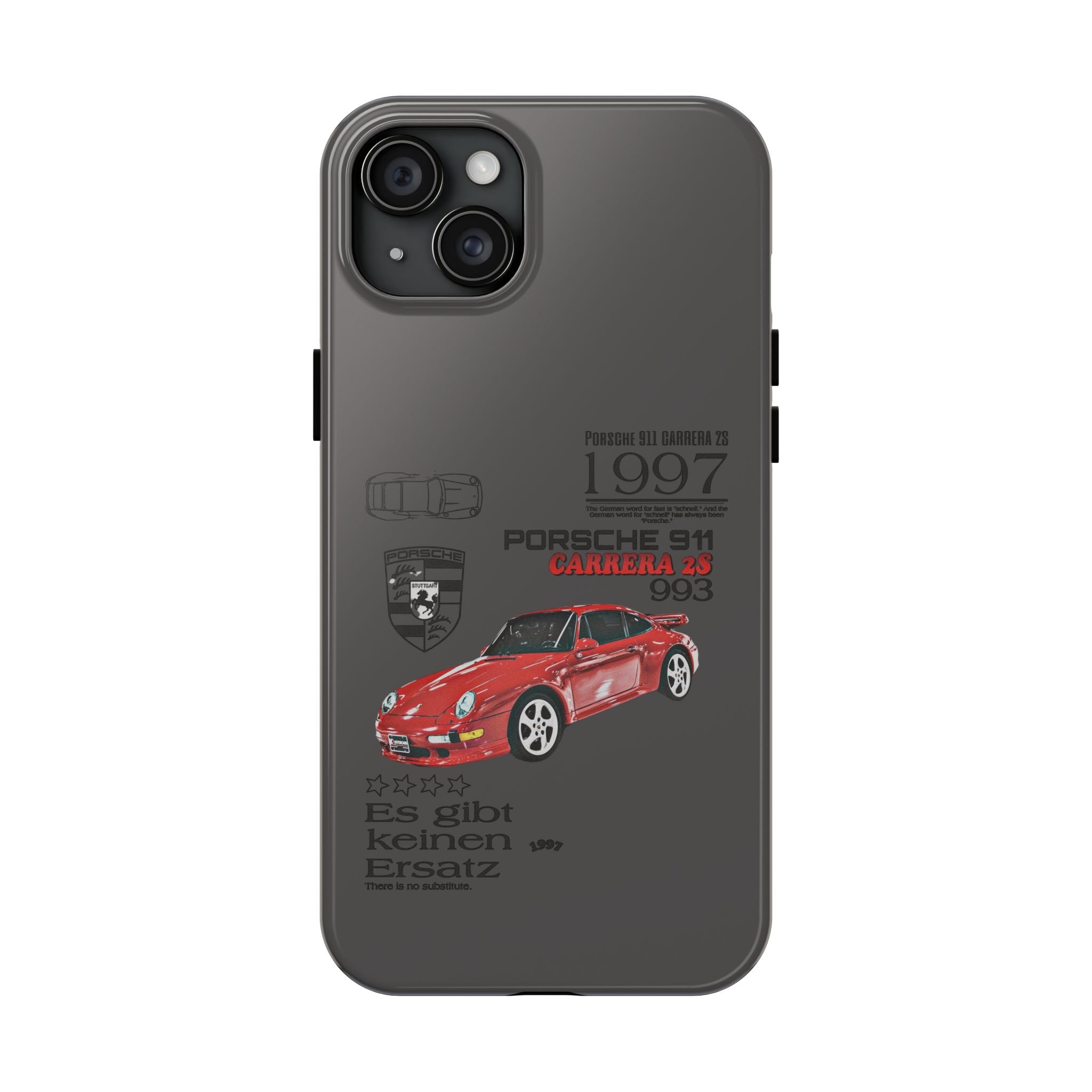 Porsche retro 911 iPhone case