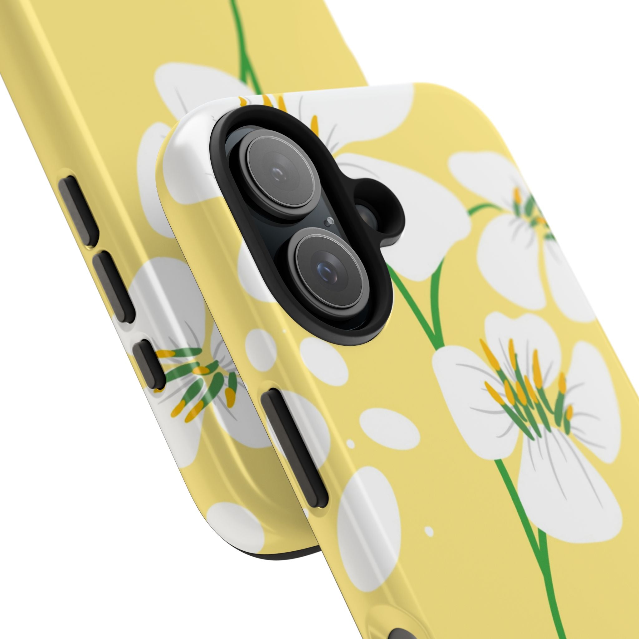 Yellow Florals iPhone Case