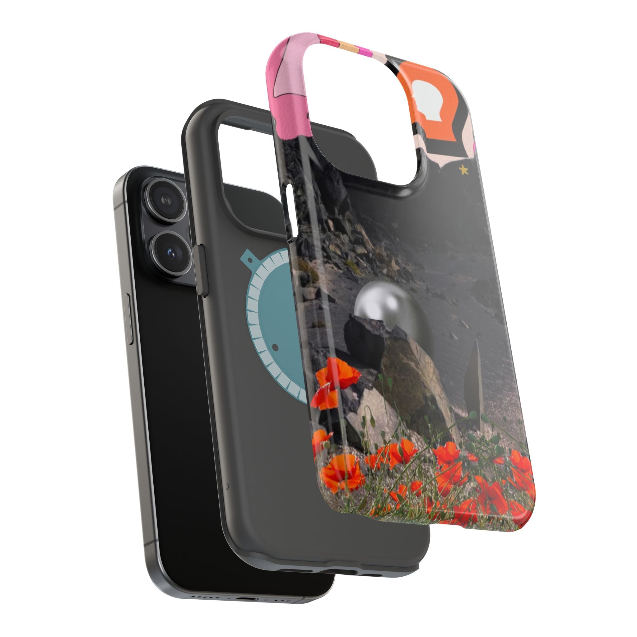 On The Moon iPhone case