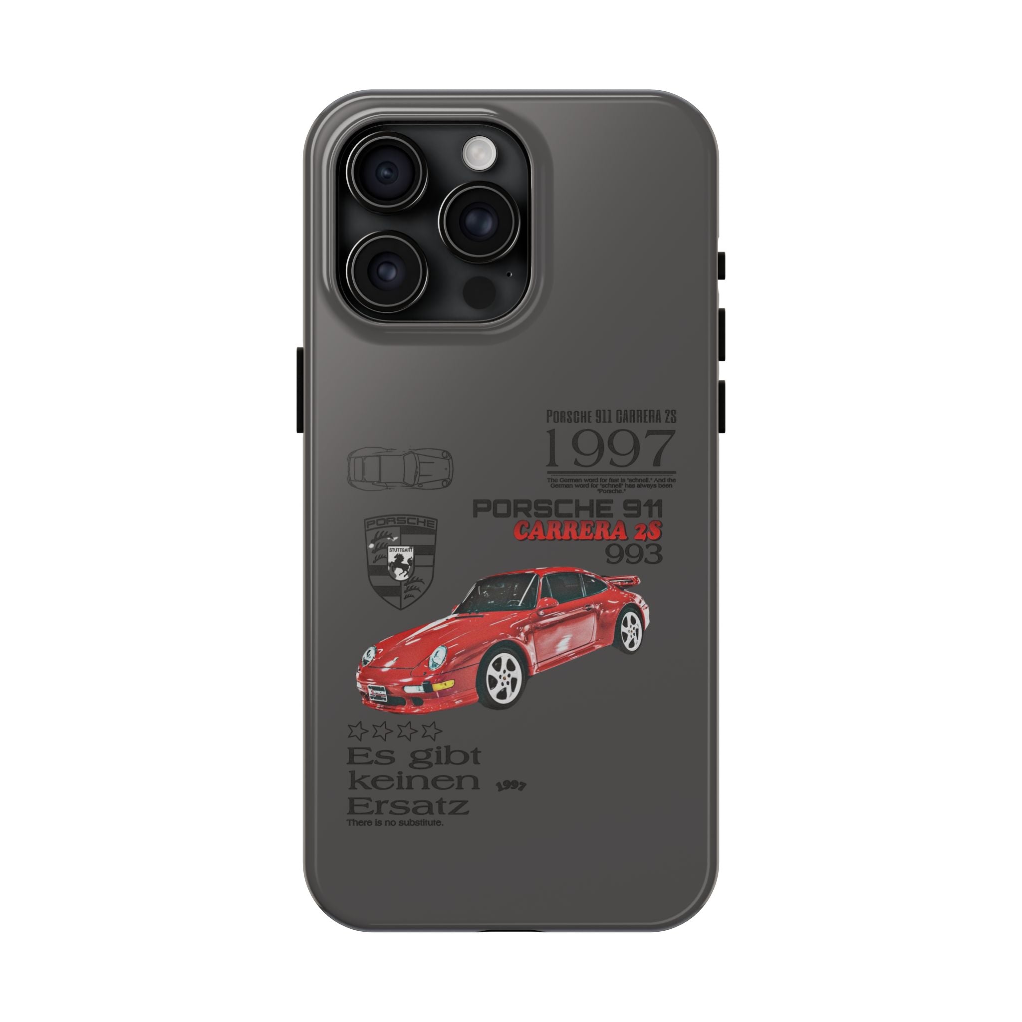 Porsche retro 911 iPhone case