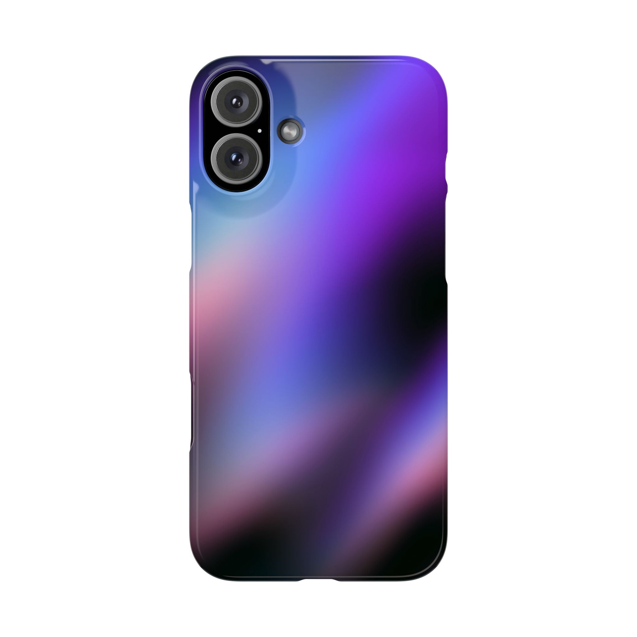 AURORA iPhone slim case - Purple/Black