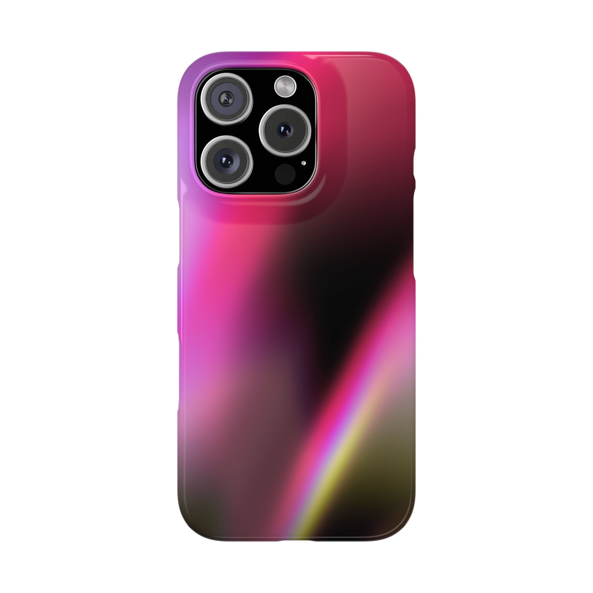 AURORA iPhone slim case - Pink/Black