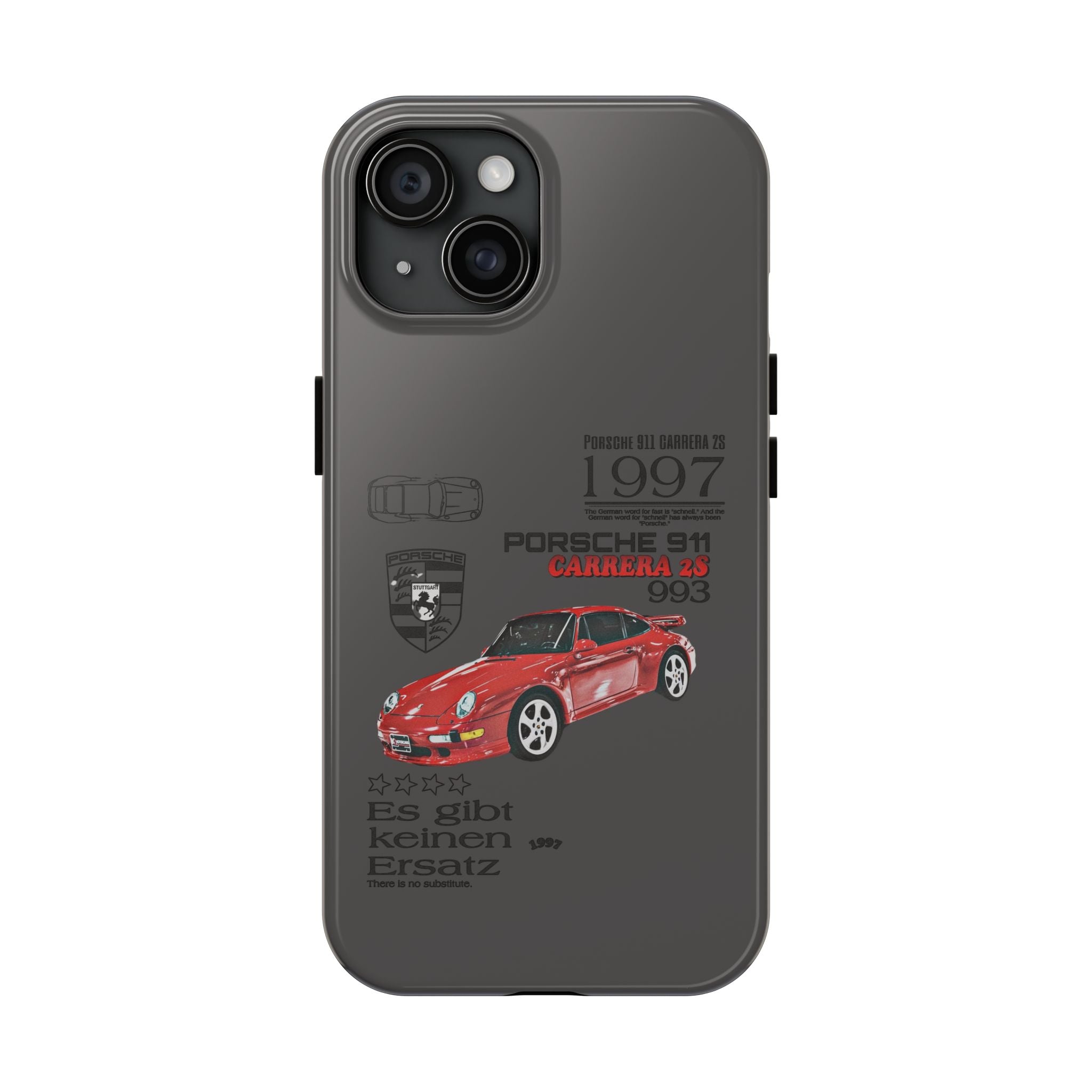 Porsche retro 911 iPhone case