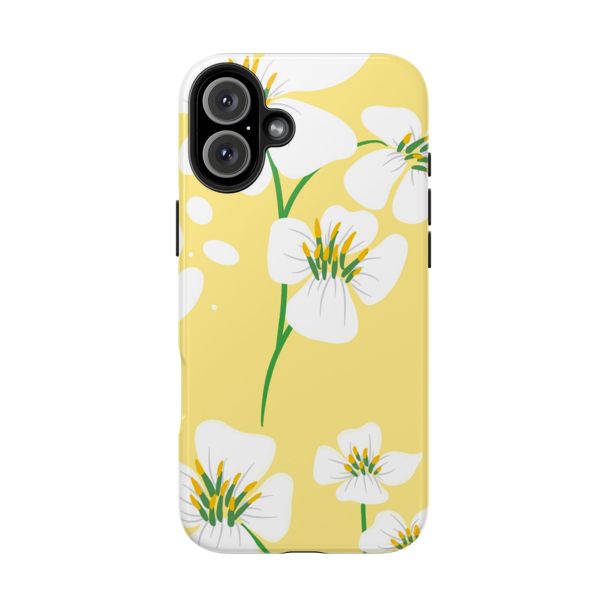 Yellow Florals iPhone Case