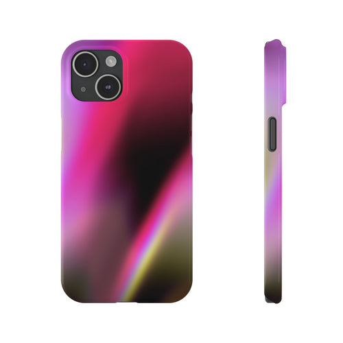 AURORA iPhone slim case - Pink/Black