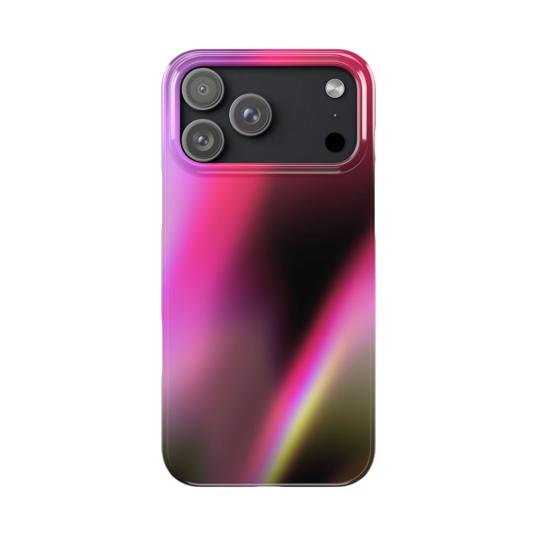 AURORA iPhone slim case - Pink/Black