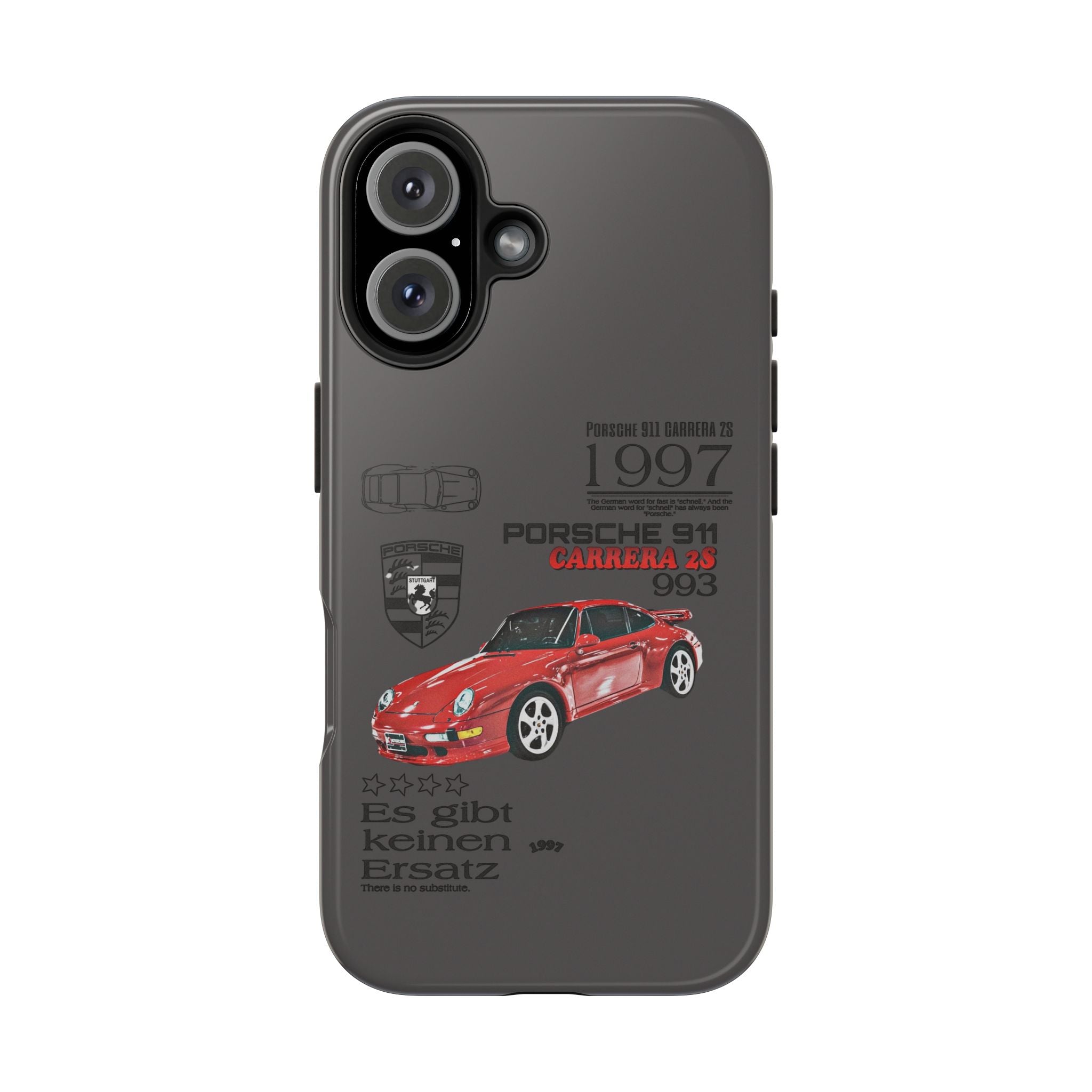 Porsche retro 911 iPhone case