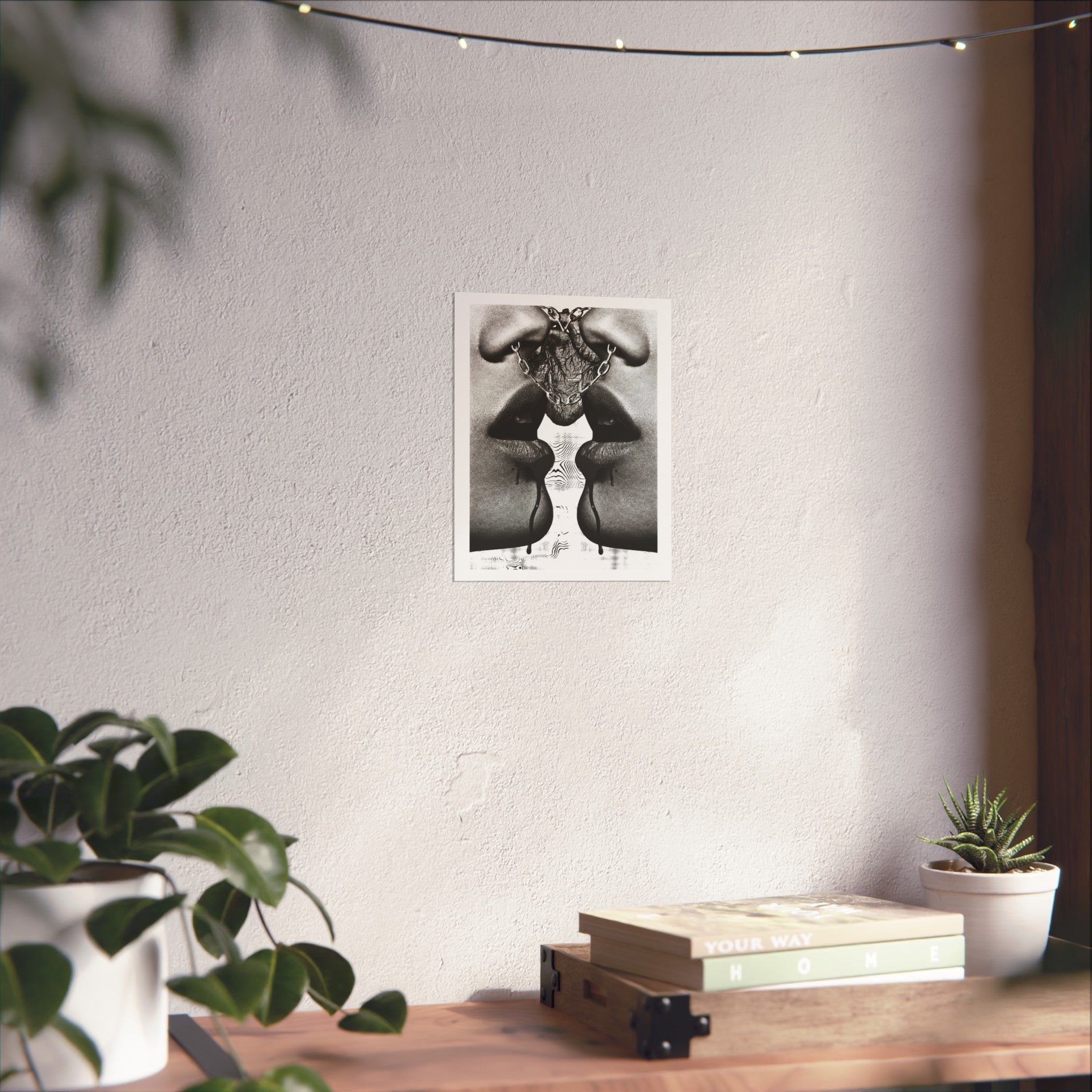 LOVERS print - by ANZA