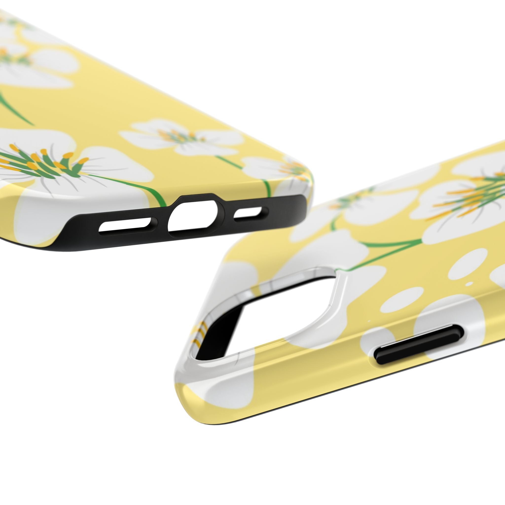 Yellow Florals iPhone Case