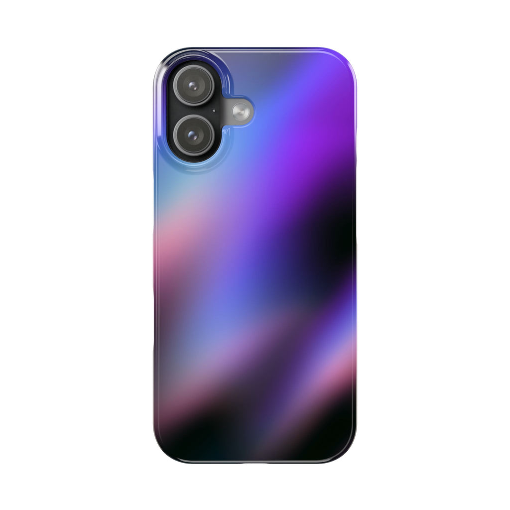 AURORA iPhone slim case - Purple/Black