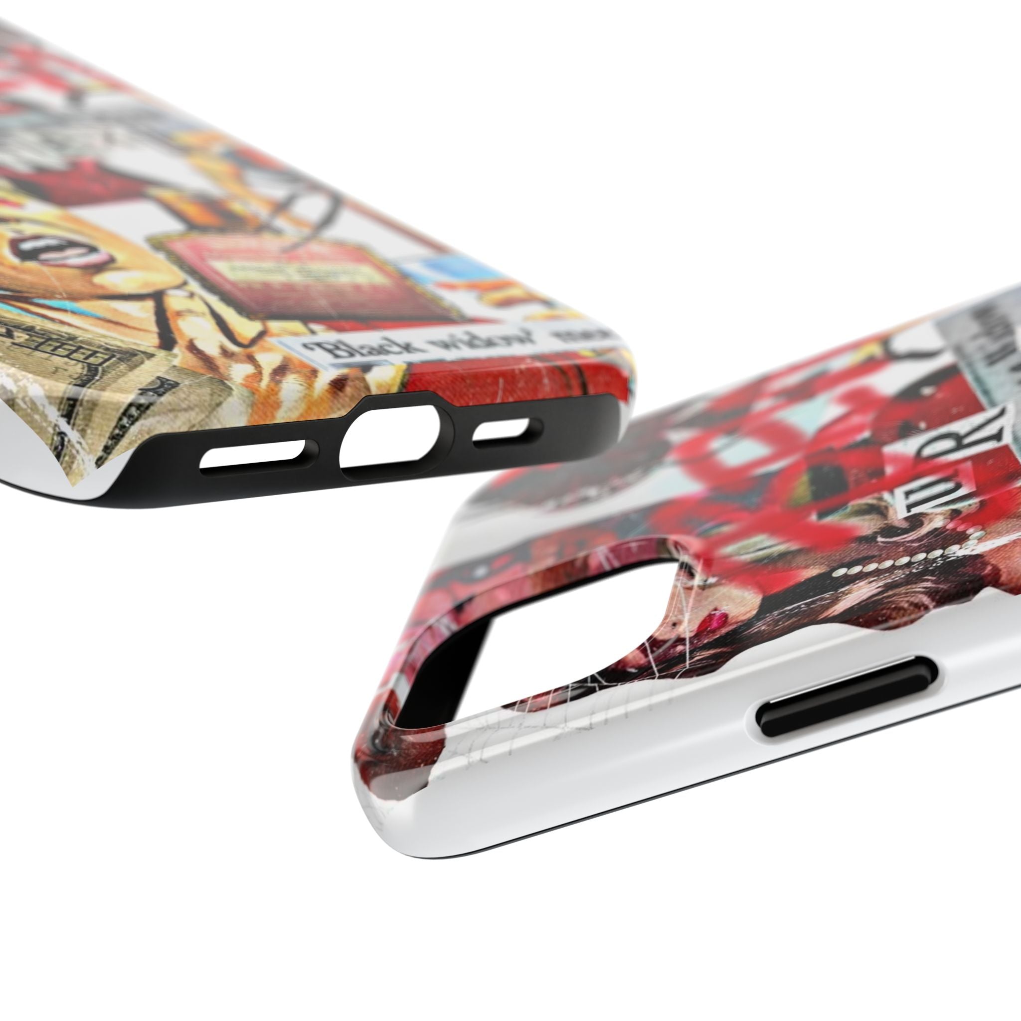 Black widow iPhone case