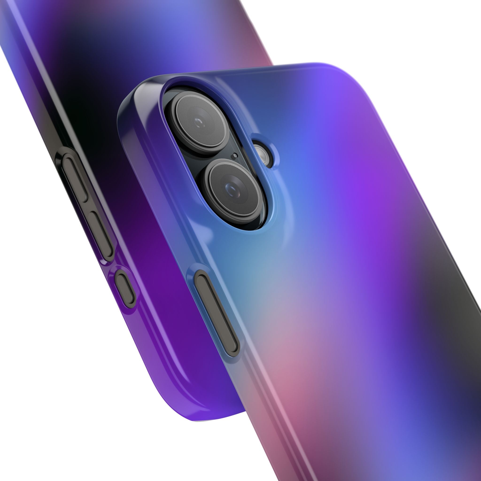 AURORA iPhone slim case - Purple/Black