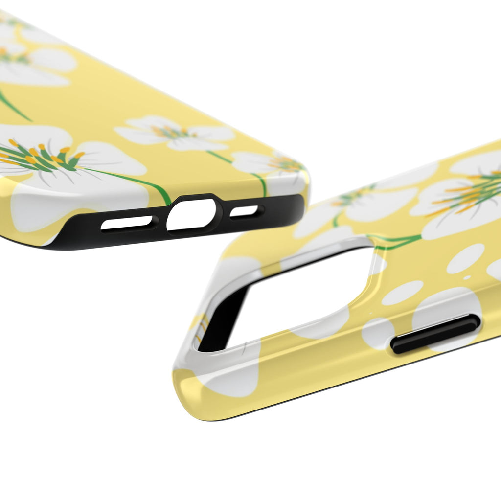 Yellow Florals iPhone Case