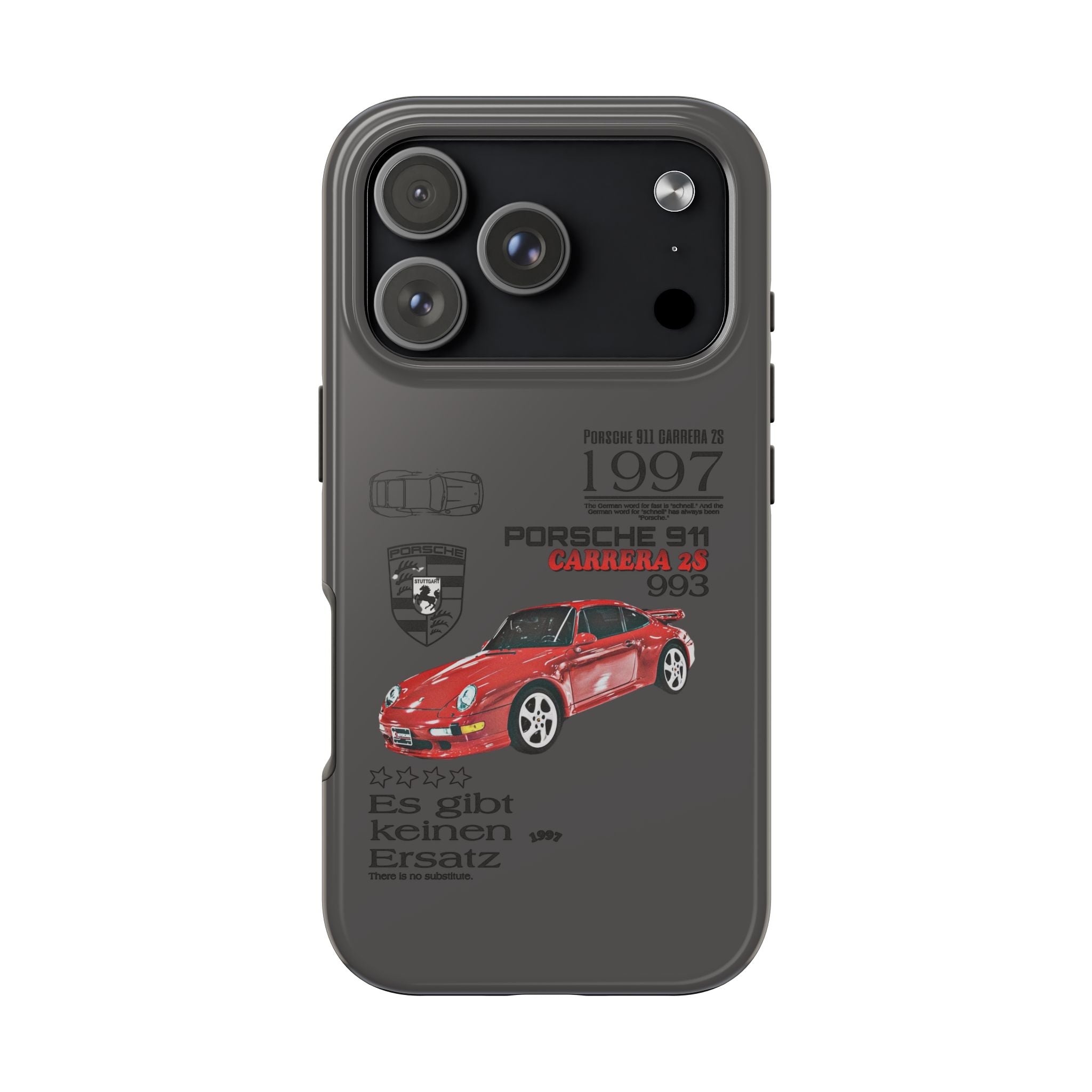 Porsche retro 911 iPhone case
