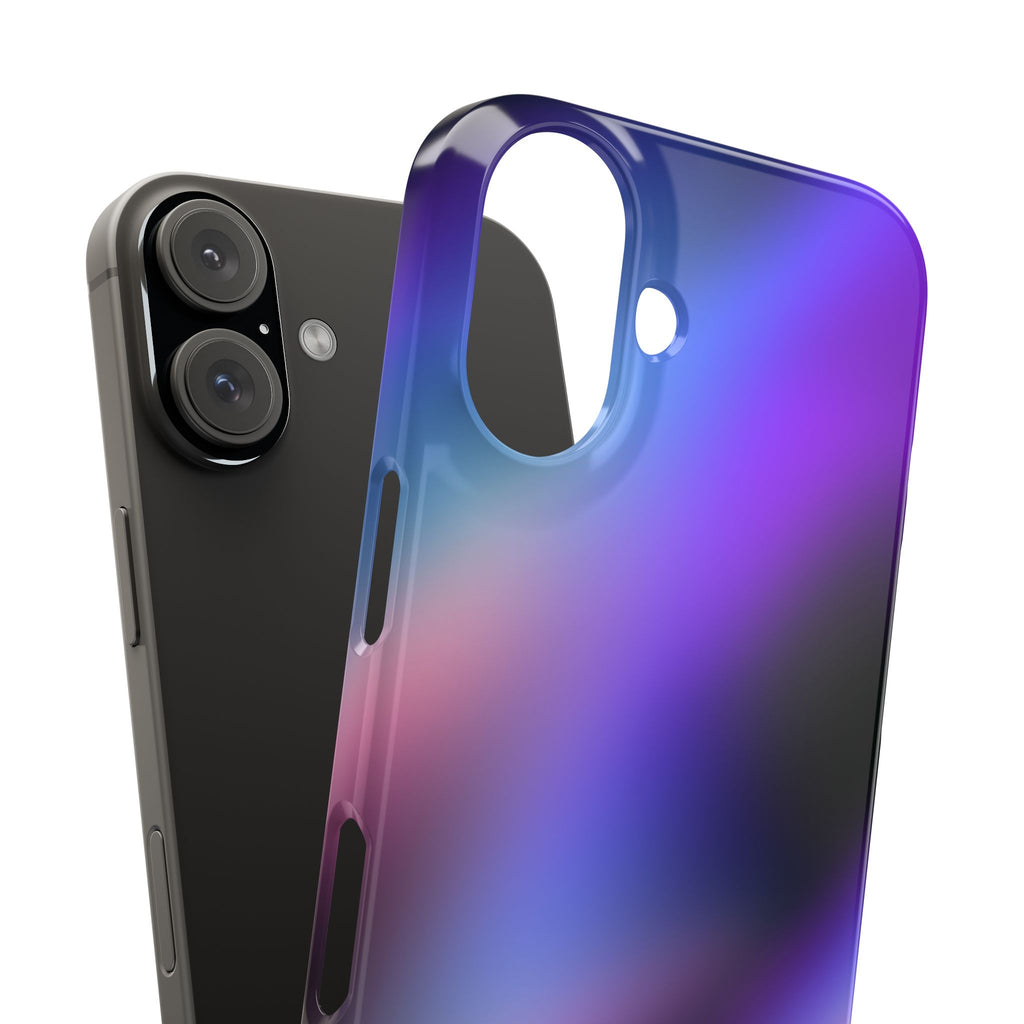 AURORA iPhone slim case - Purple/Black