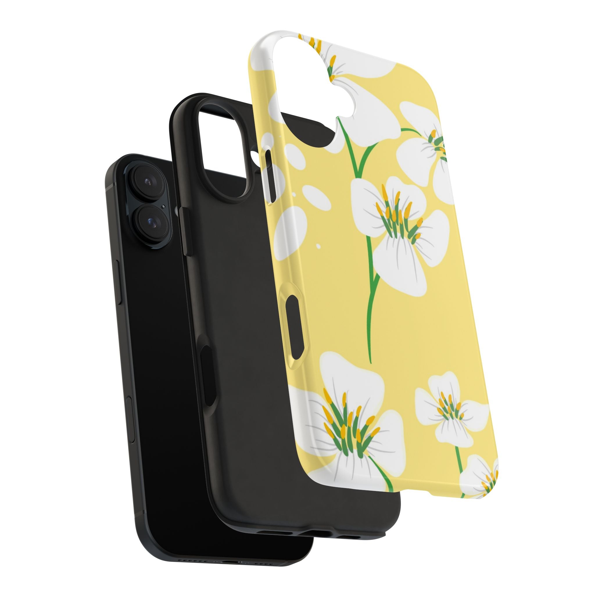 Yellow Florals iPhone Case
