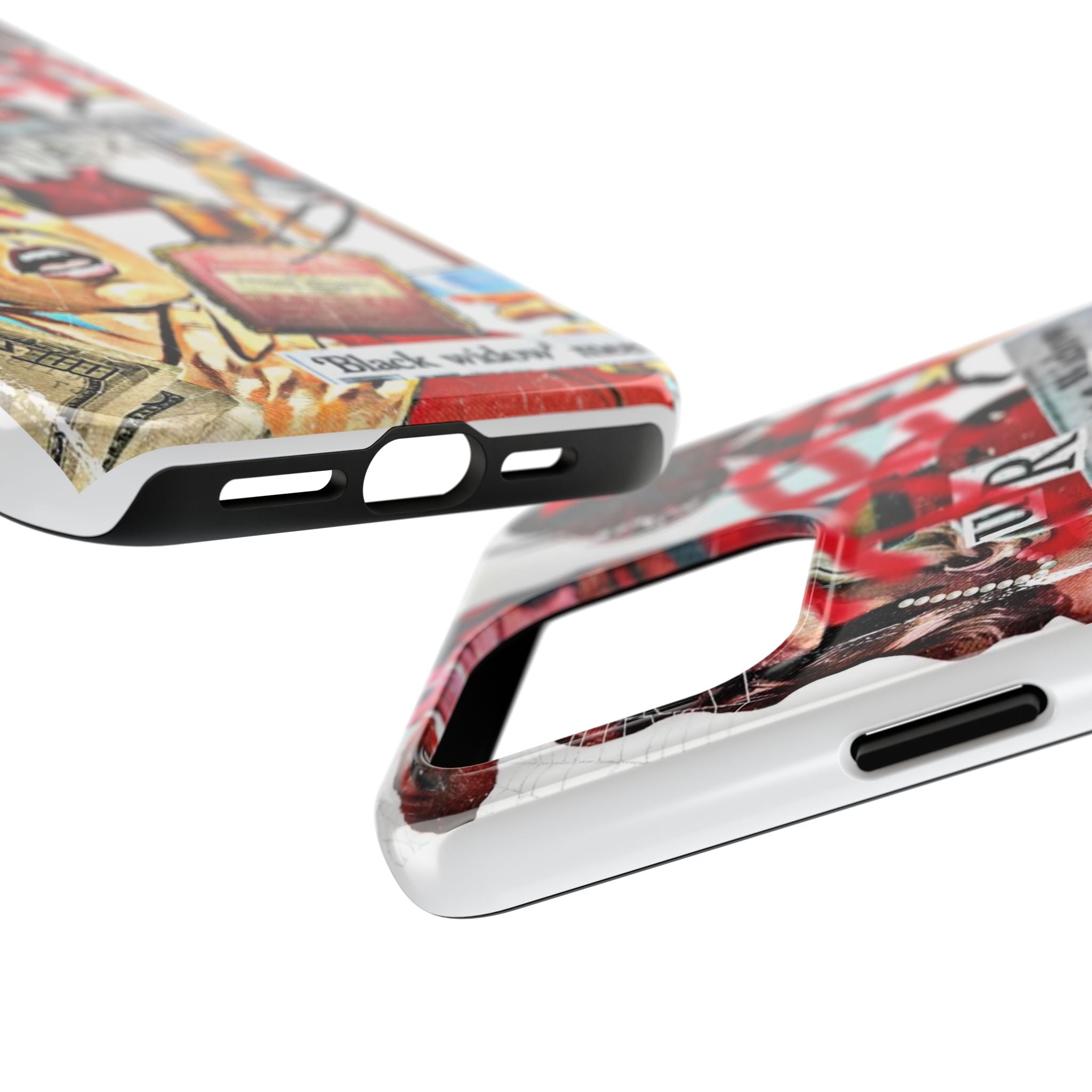 Black widow iPhone case