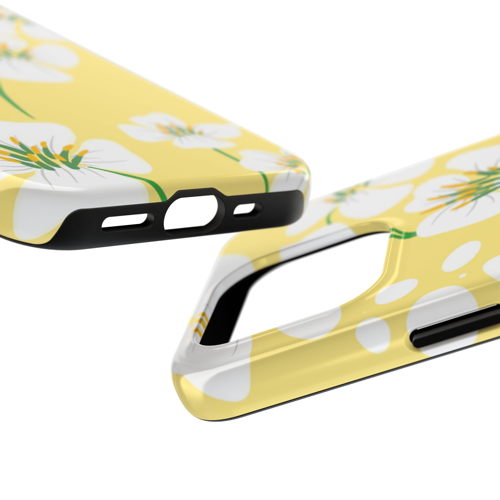 Yellow Florals iPhone Case