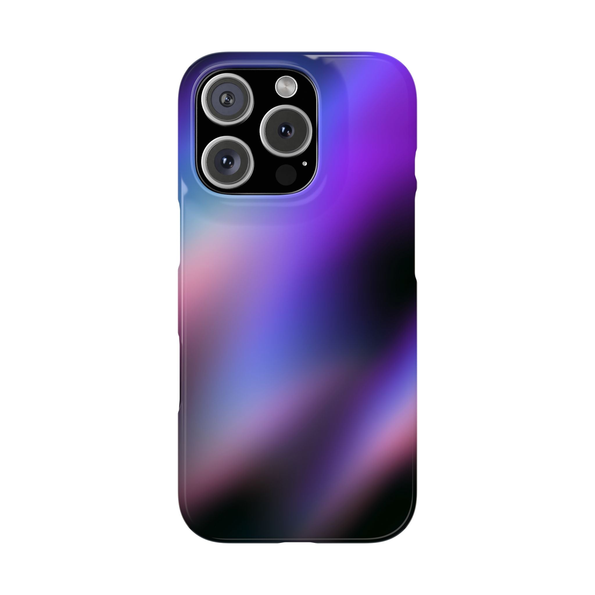 AURORA iPhone slim case - Purple/Black