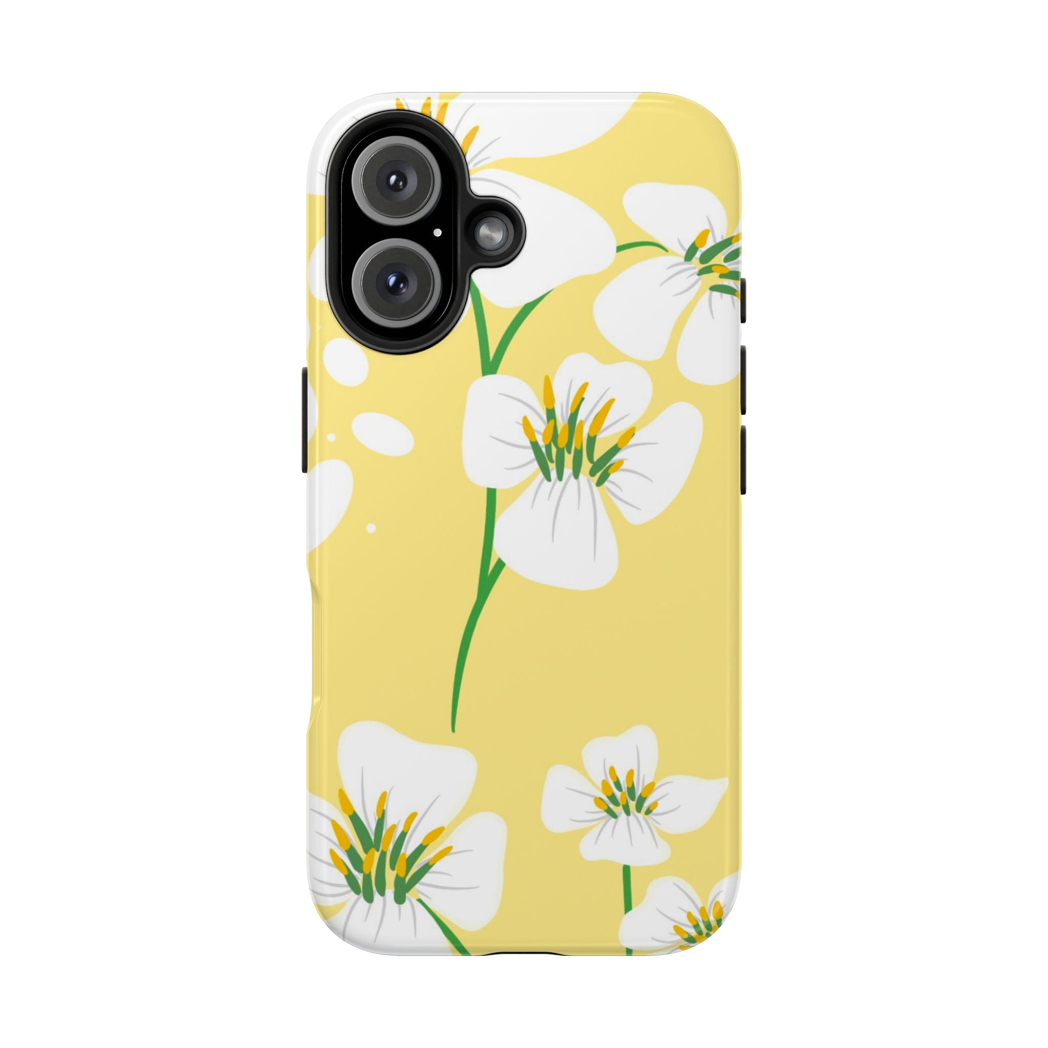 Yellow Florals iPhone Case
