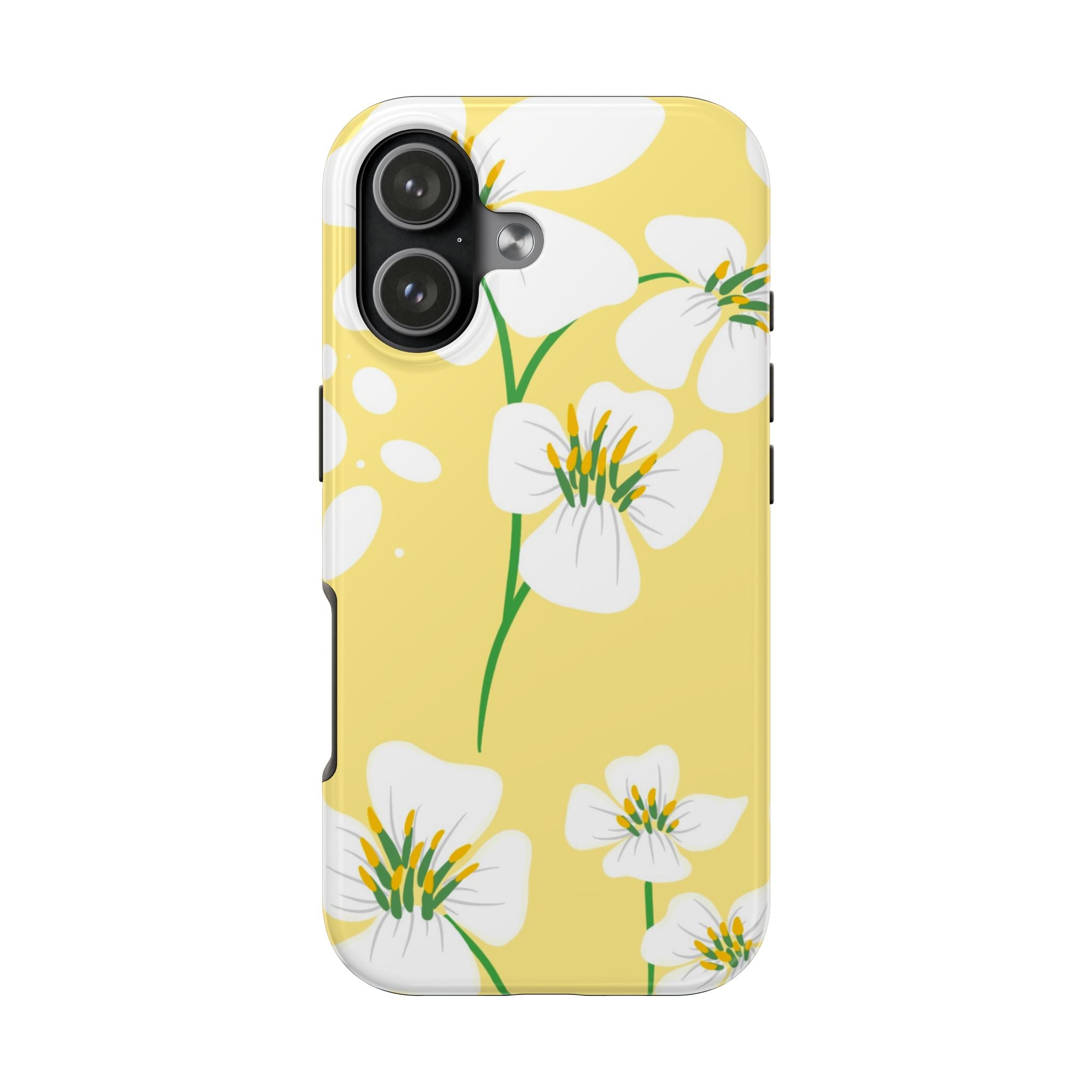 Yellow Florals iPhone Case