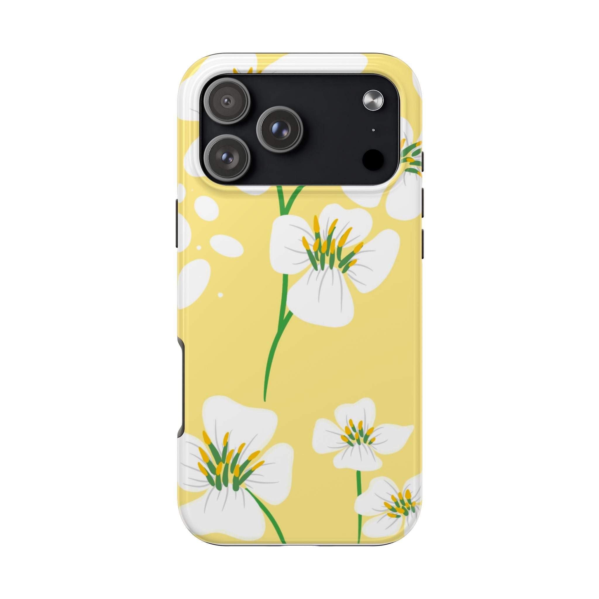 Yellow Florals iPhone Case