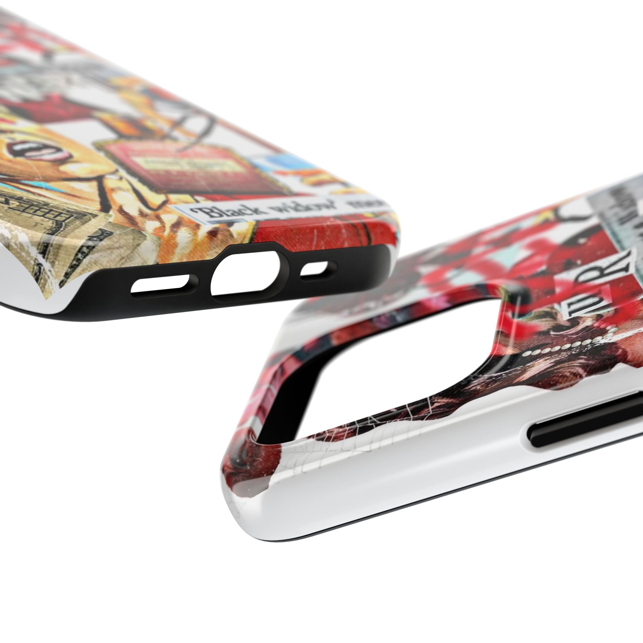 Black widow iPhone case