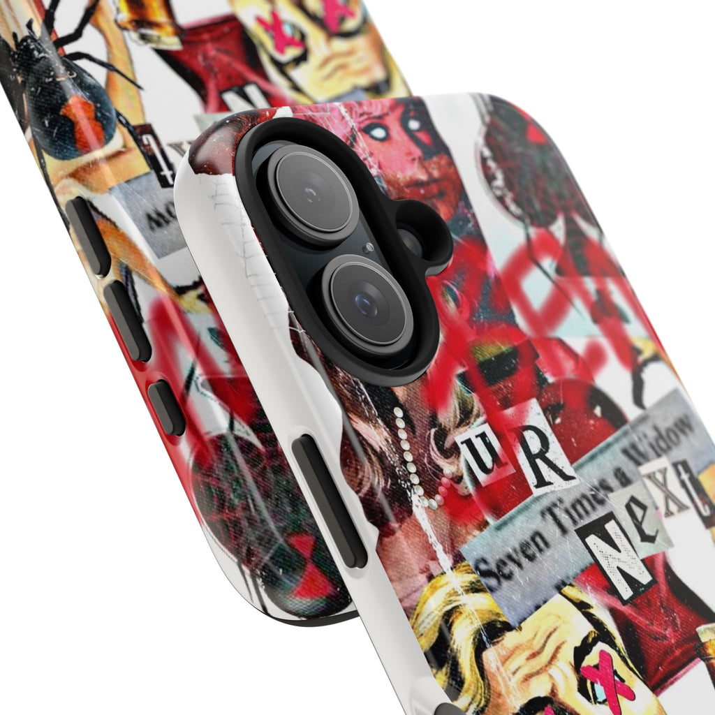 Black widow iPhone case