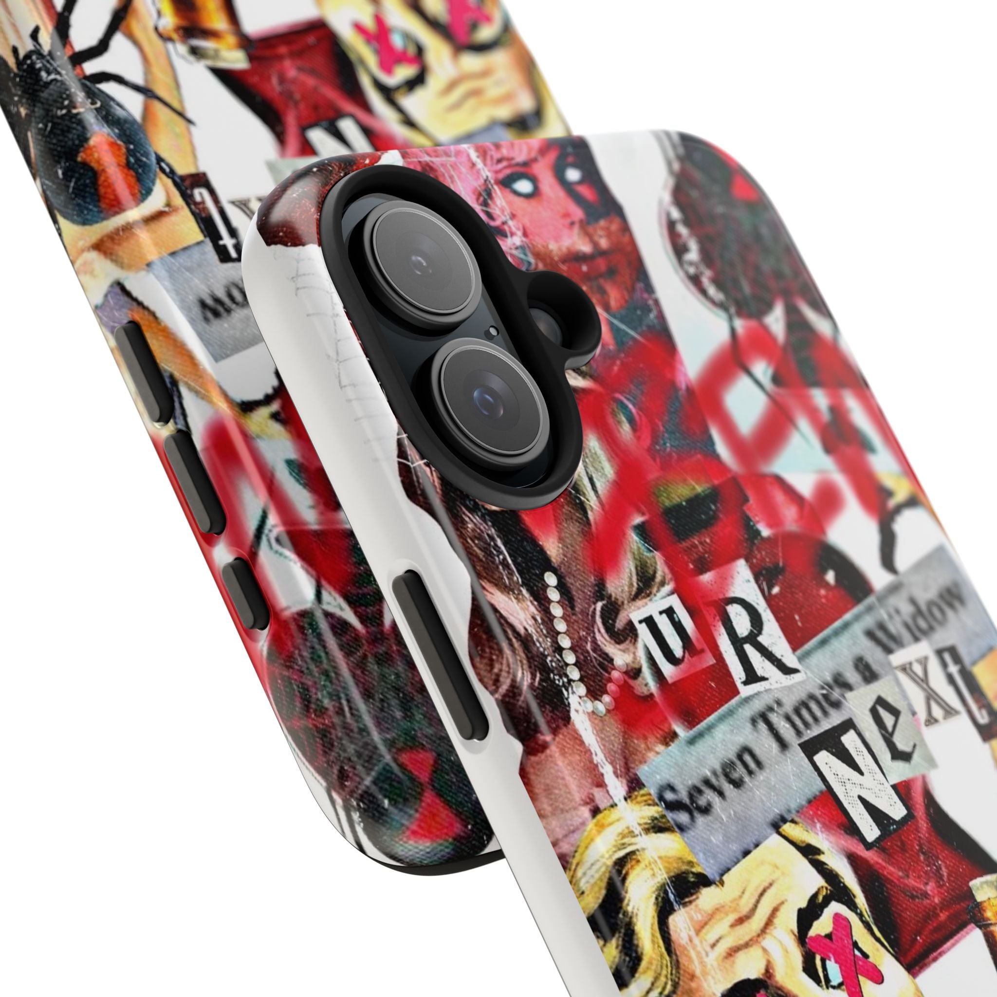 Black widow iPhone case
