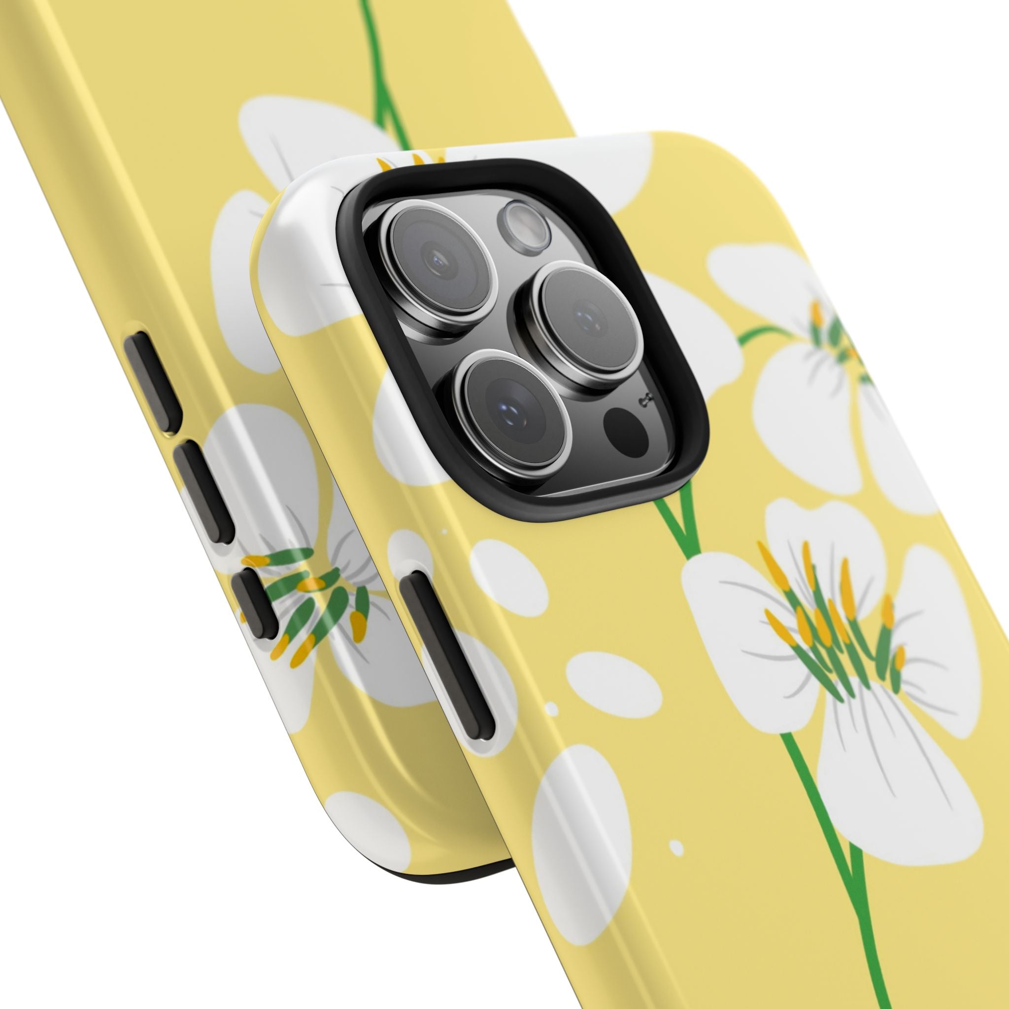 Yellow Florals iPhone Case