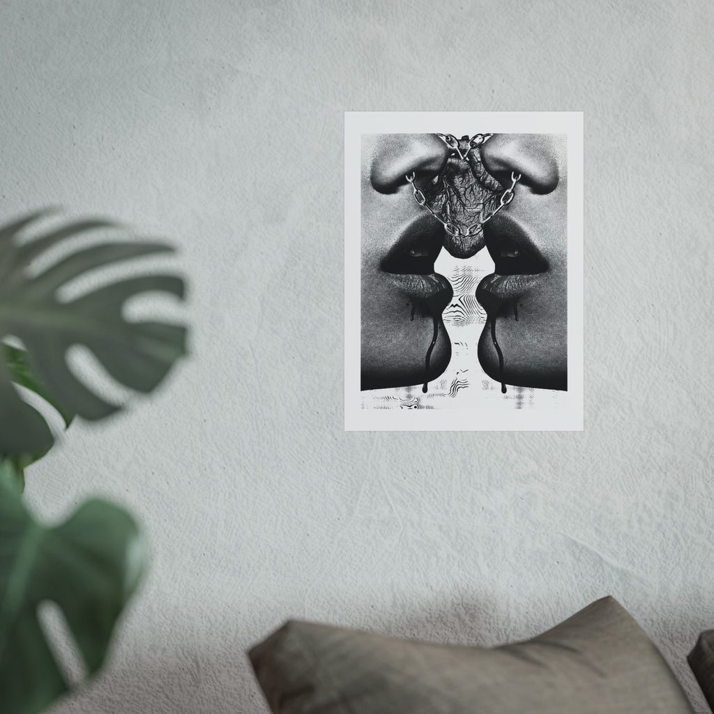 LOVERS print - by ANZA