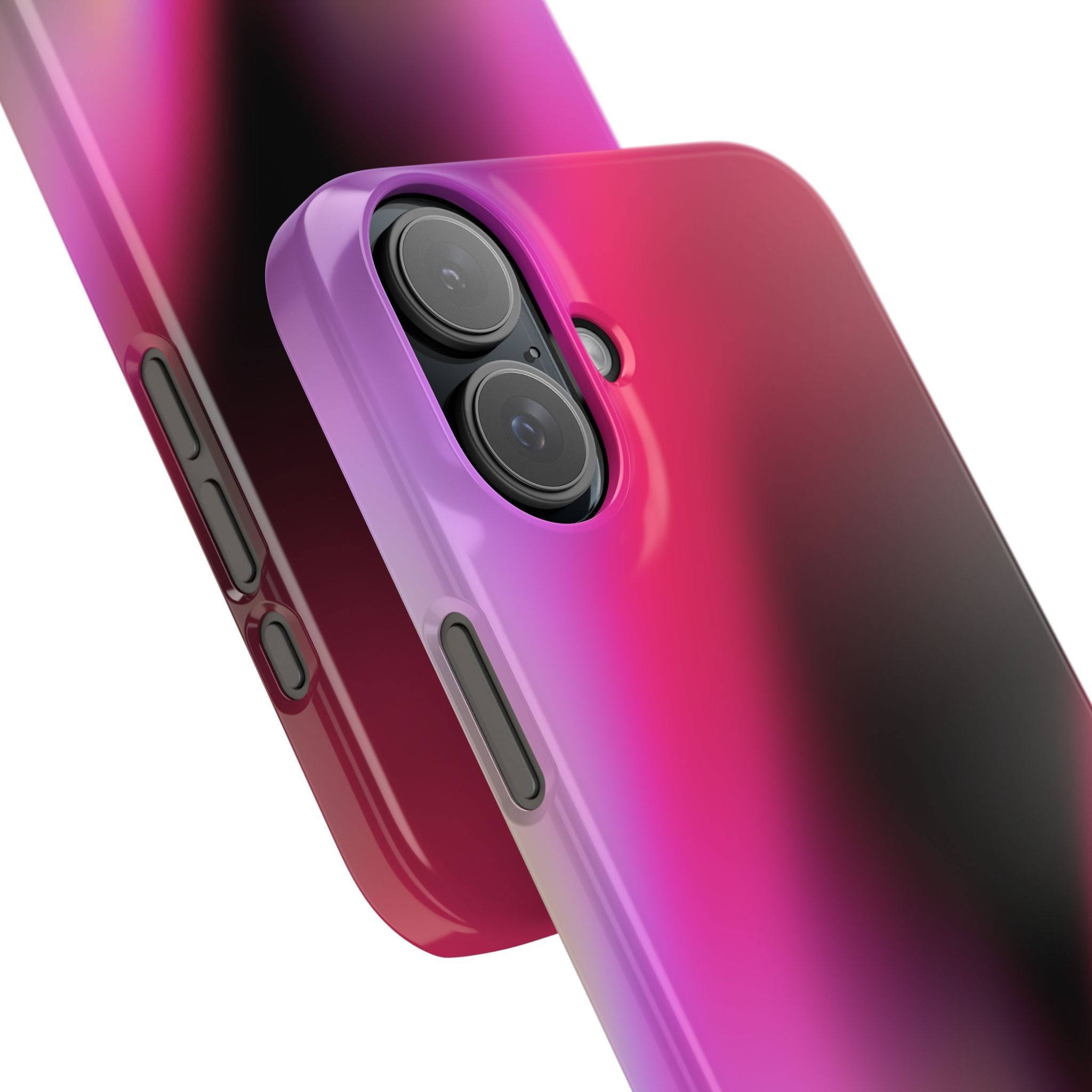 AURORA iPhone slim case - Pink/Black