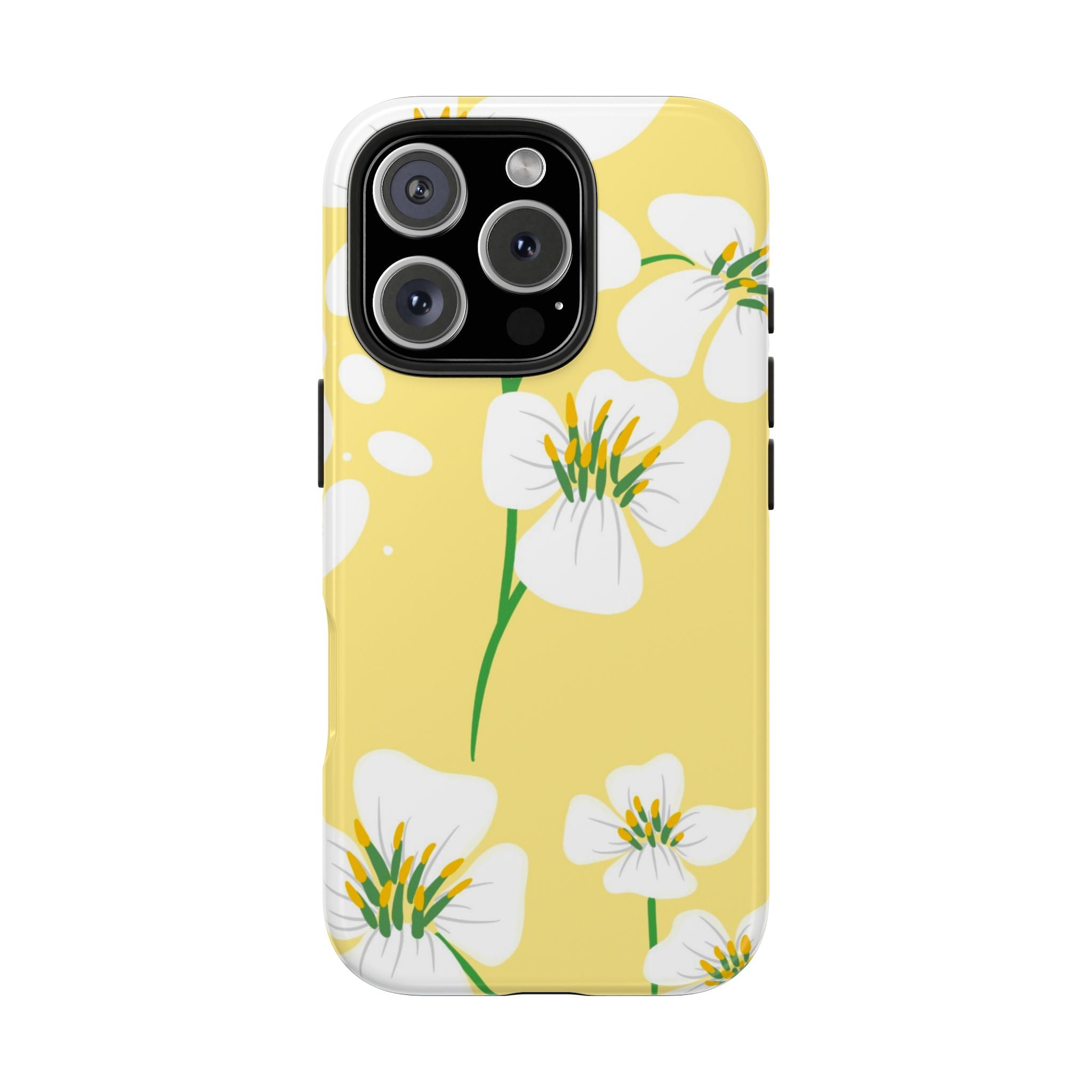 Yellow Florals iPhone Case