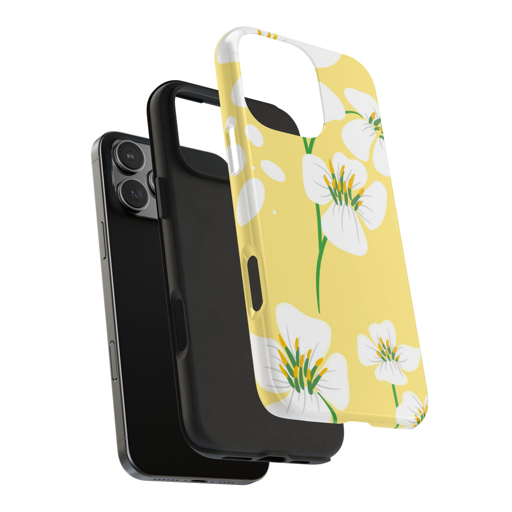 Yellow Florals iPhone Case